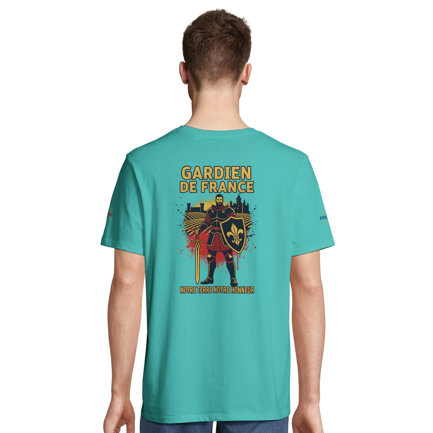 T-shirt Gardien de France pour Homme - Coton Bio Premium