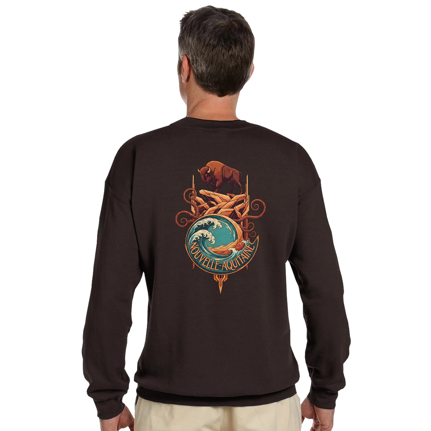 Sweat-shirt Unisexe Nouvelle-Aquitaine – Confort et Qualité Premium