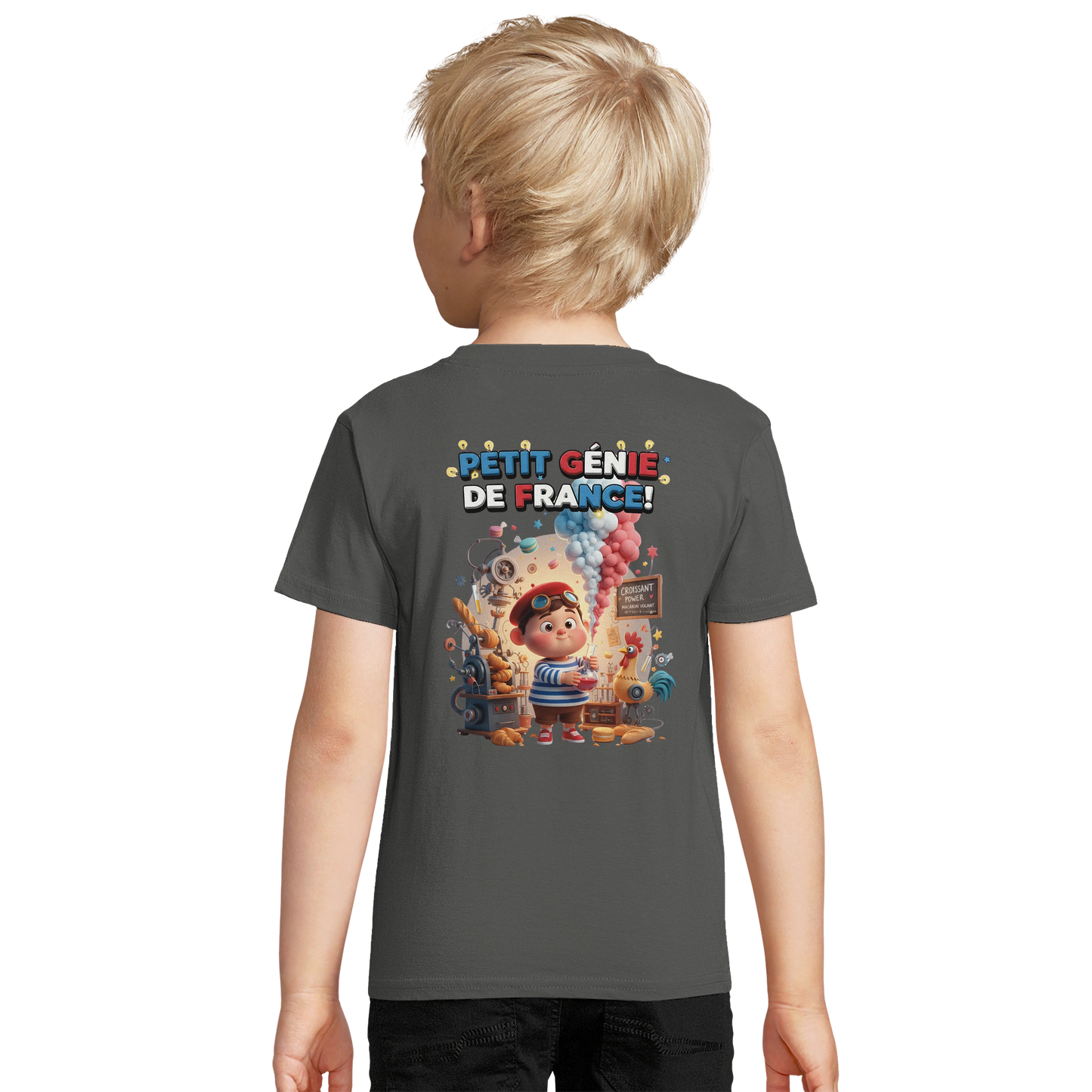 T-shirt Enfant Petit Génie - 100% Coton Bio - Confort et Qualité