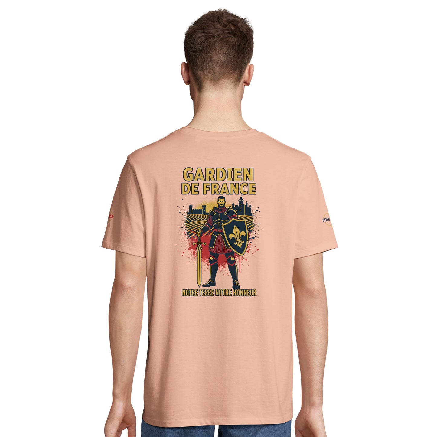T-shirt Gardien de France pour Homme - Coton Bio Premium