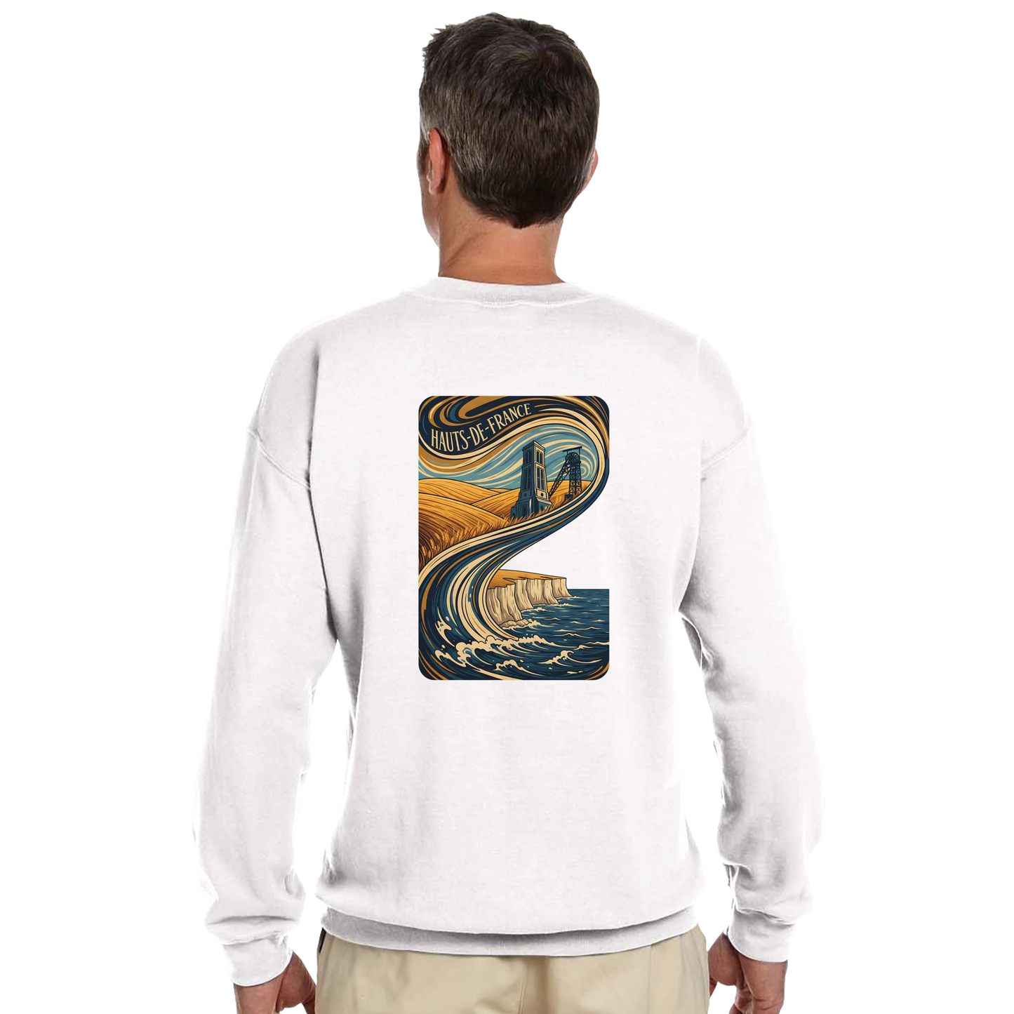 Sweat-shirt Unisexe Haut de France - Confort Premium et Design Classique