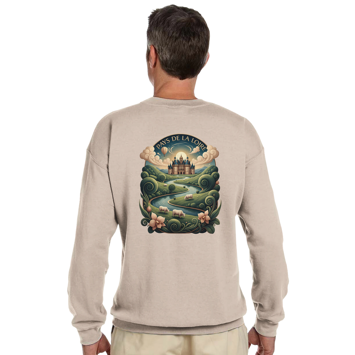 Sweat-shirt Unisexe Pays de la Loire – Confort Premium et Coupe Classique