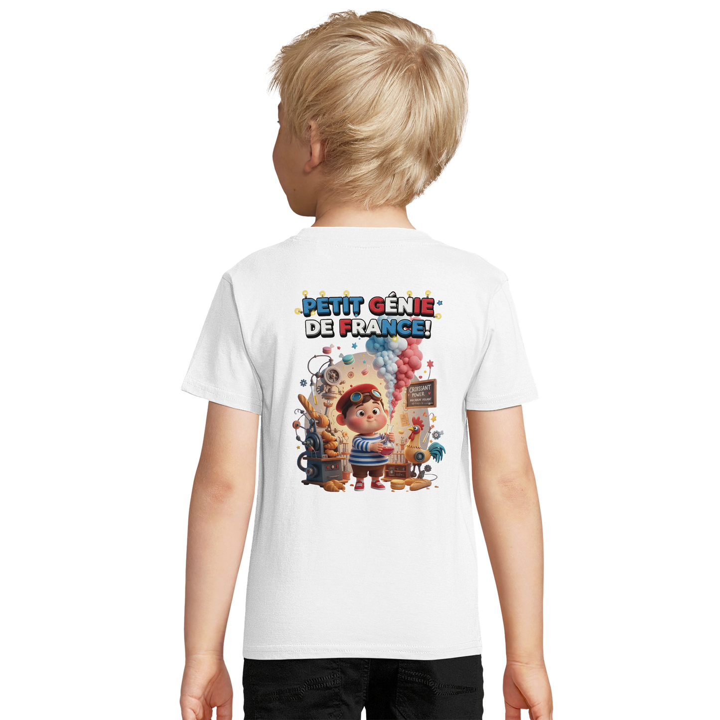 T-shirt Enfant Petit Génie - 100% Coton Bio - Confort et Qualité