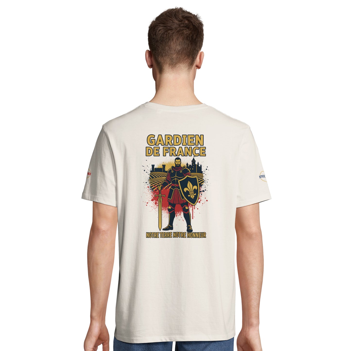 T-shirt Gardien de France pour Homme - Coton Bio Premium