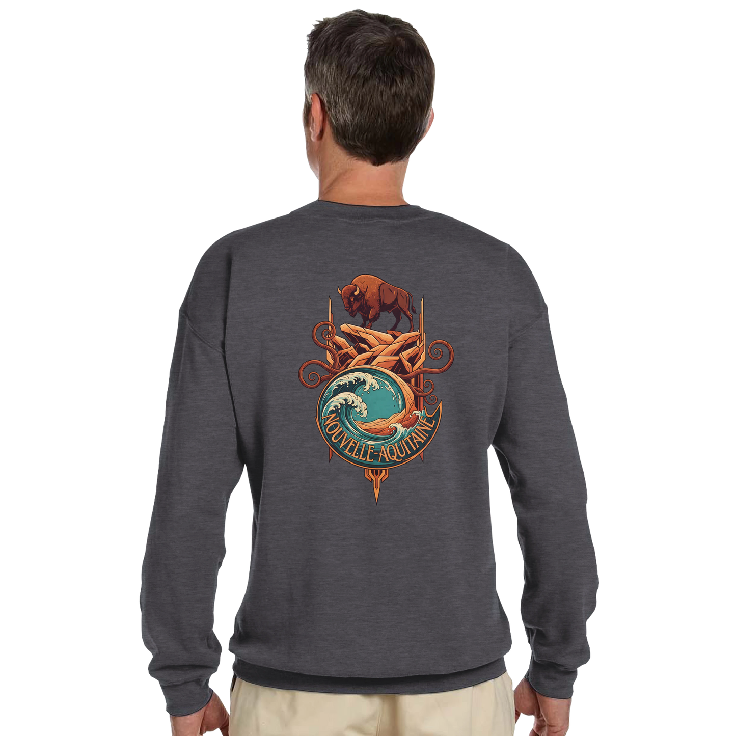 Sweat-shirt Unisexe Nouvelle-Aquitaine – Confort et Qualité Premium