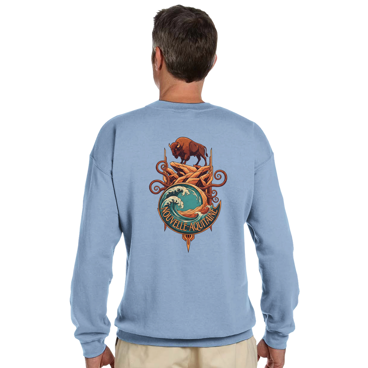 Sweat-shirt Unisexe Nouvelle-Aquitaine – Confort et Qualité Premium