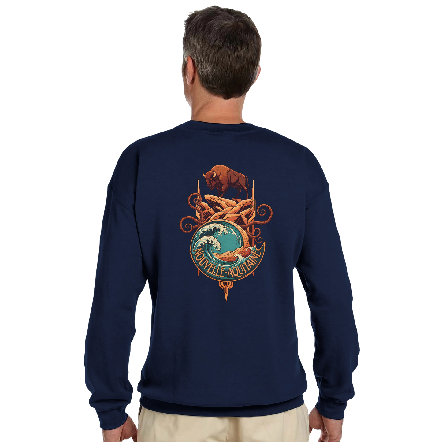 Sweat-shirt Unisexe Nouvelle-Aquitaine – Confort et Qualité Premium