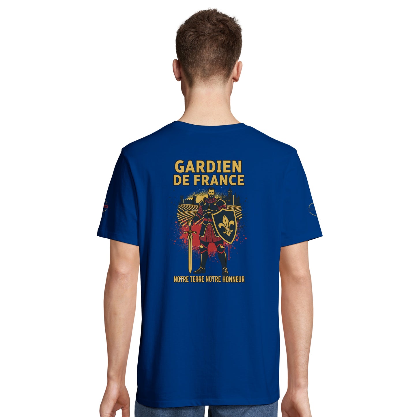 T-shirt Gardien de France pour Homme - Coton Bio Premium