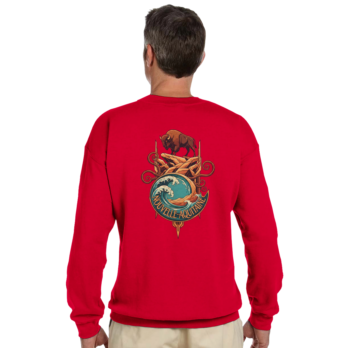 Sweat-shirt Unisexe Nouvelle-Aquitaine – Confort et Qualité Premium