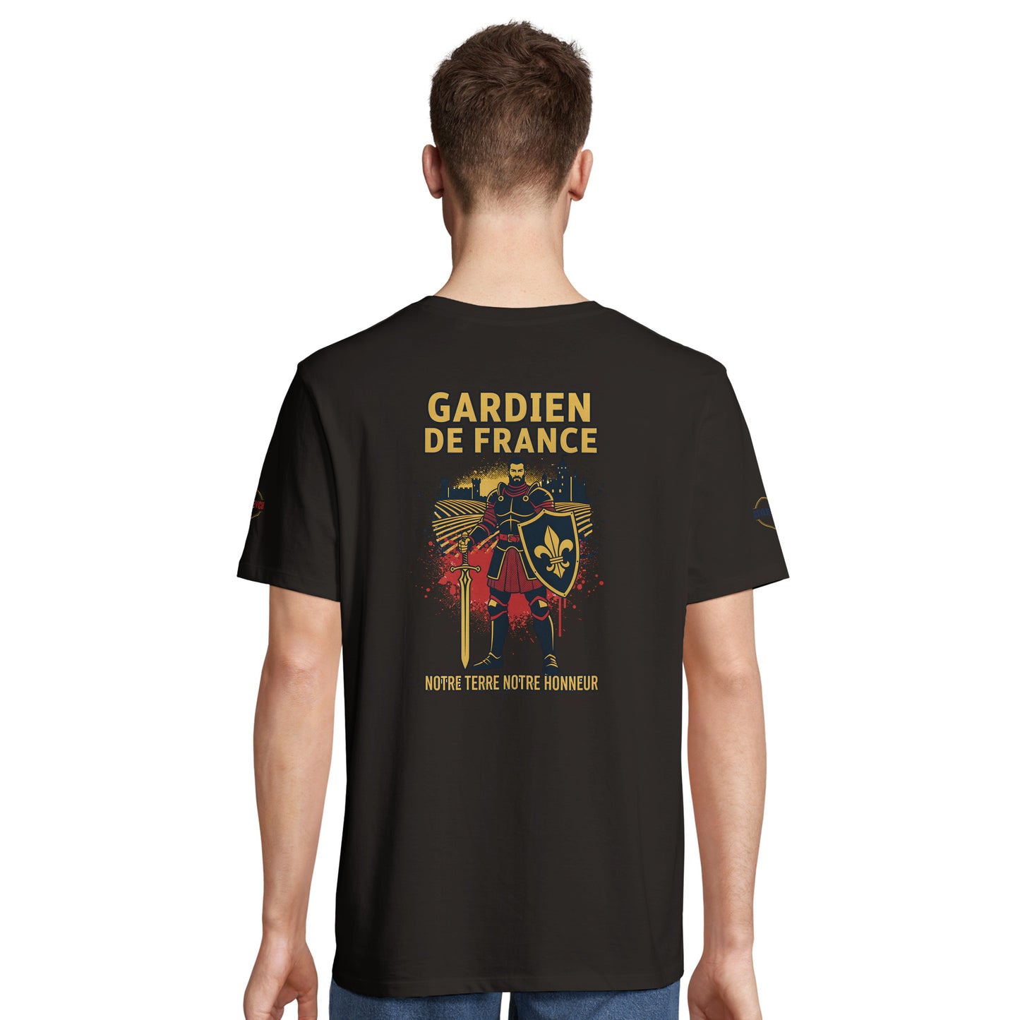 T-shirt Gardien de France pour Homme - Coton Bio Premium