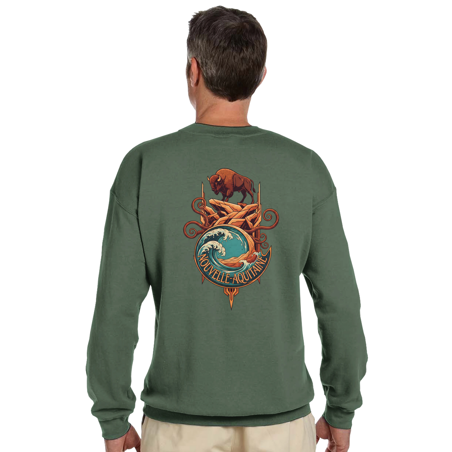Sweat-shirt Unisexe Nouvelle-Aquitaine – Confort et Qualité Premium
