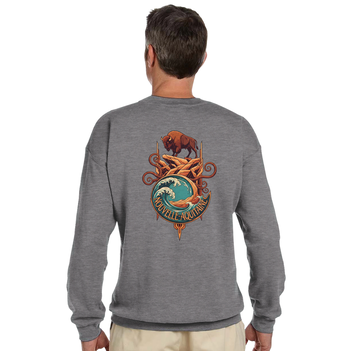 Sweat-shirt Unisexe Nouvelle-Aquitaine – Confort et Qualité Premium