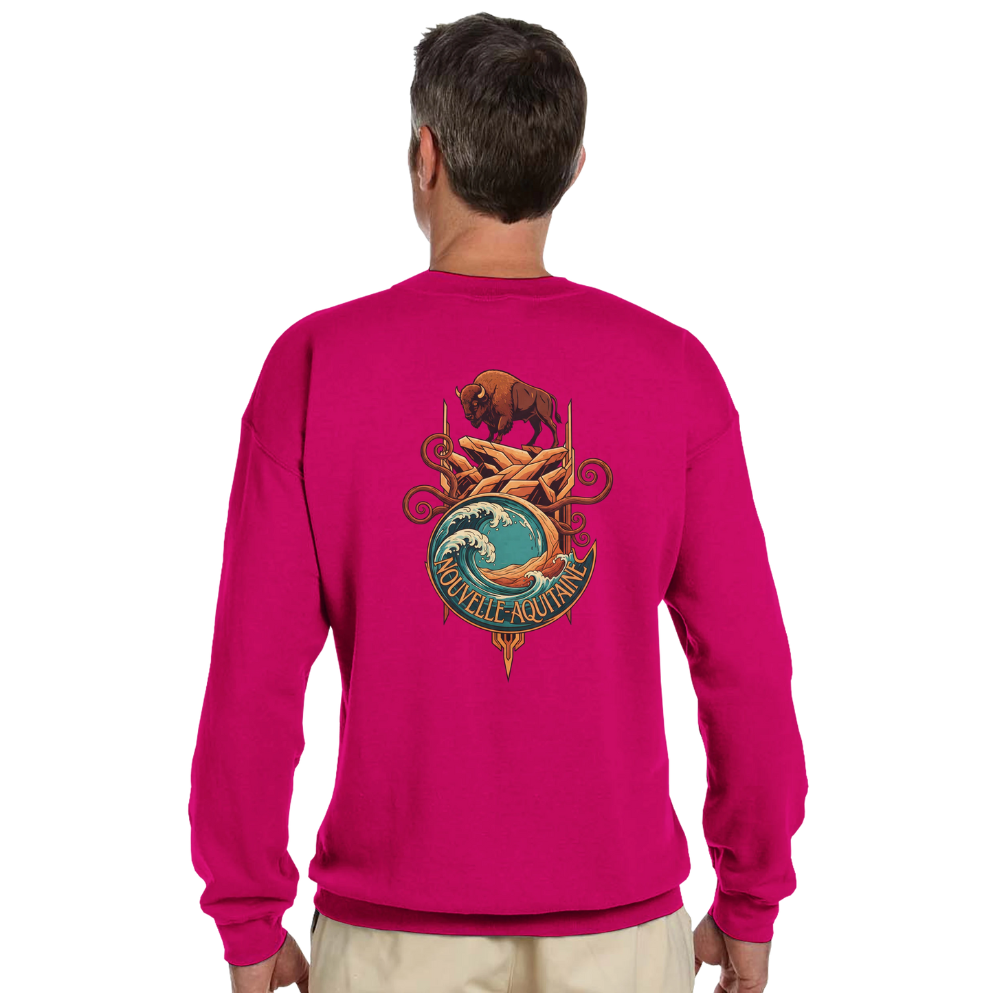 Sweat-shirt Unisexe Nouvelle-Aquitaine – Confort et Qualité Premium