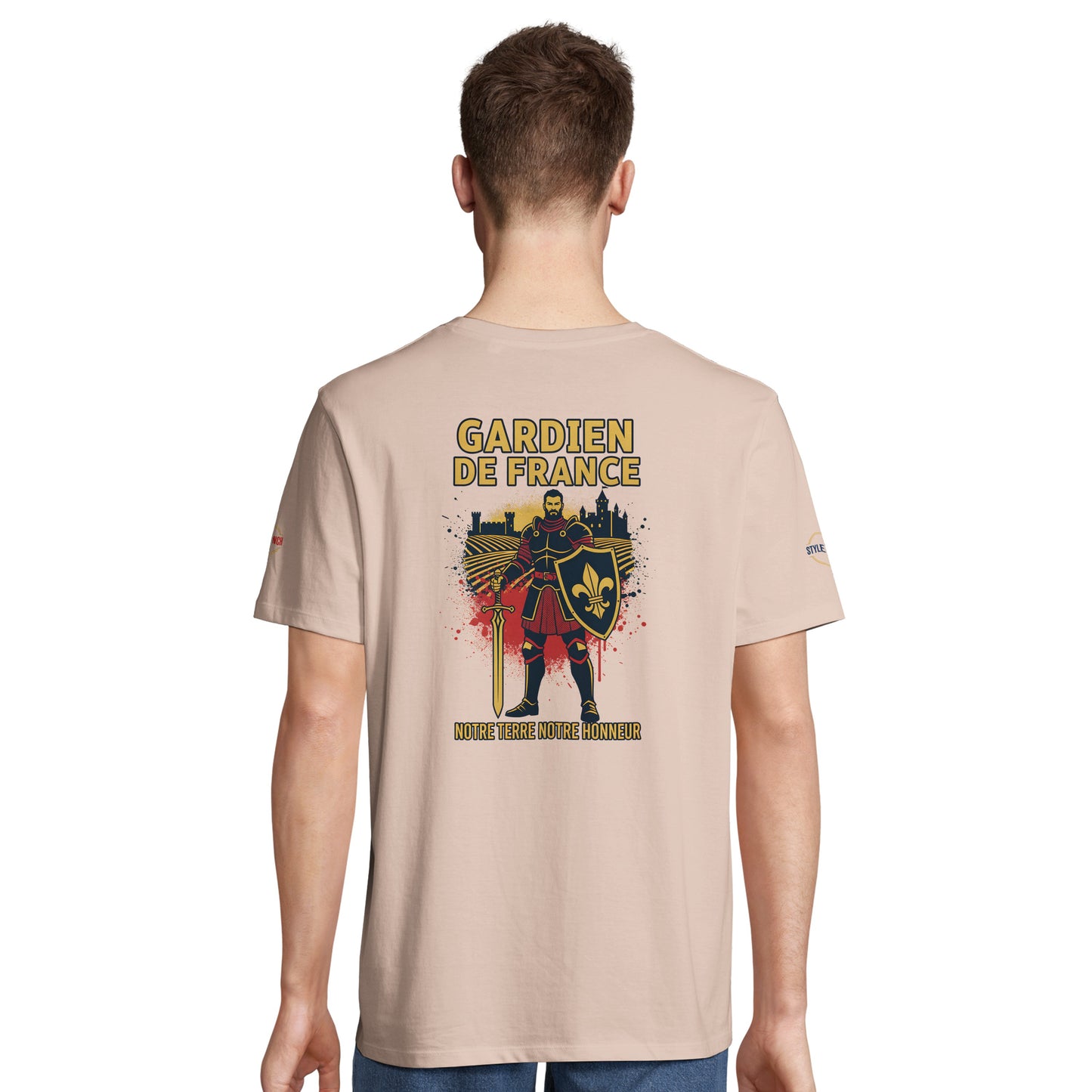 T-shirt Gardien de France pour Homme - Coton Bio Premium