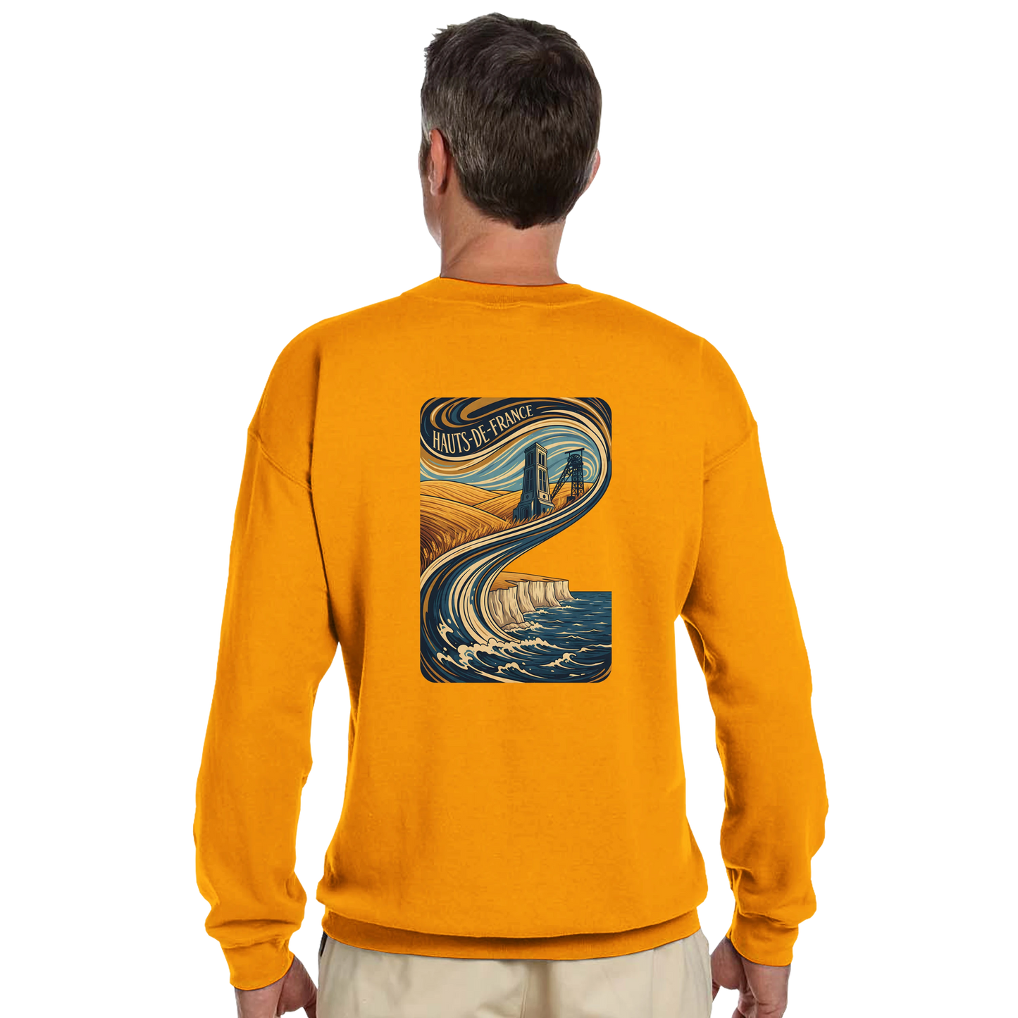Sweat-shirt Unisexe Haut de France - Confort Premium et Design Classique