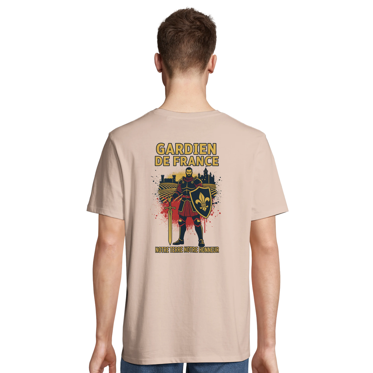 T-Shirt für Herren Frankreich Torwart Baumwolle in Bio-Umstellung | SOL'S Legend 03981