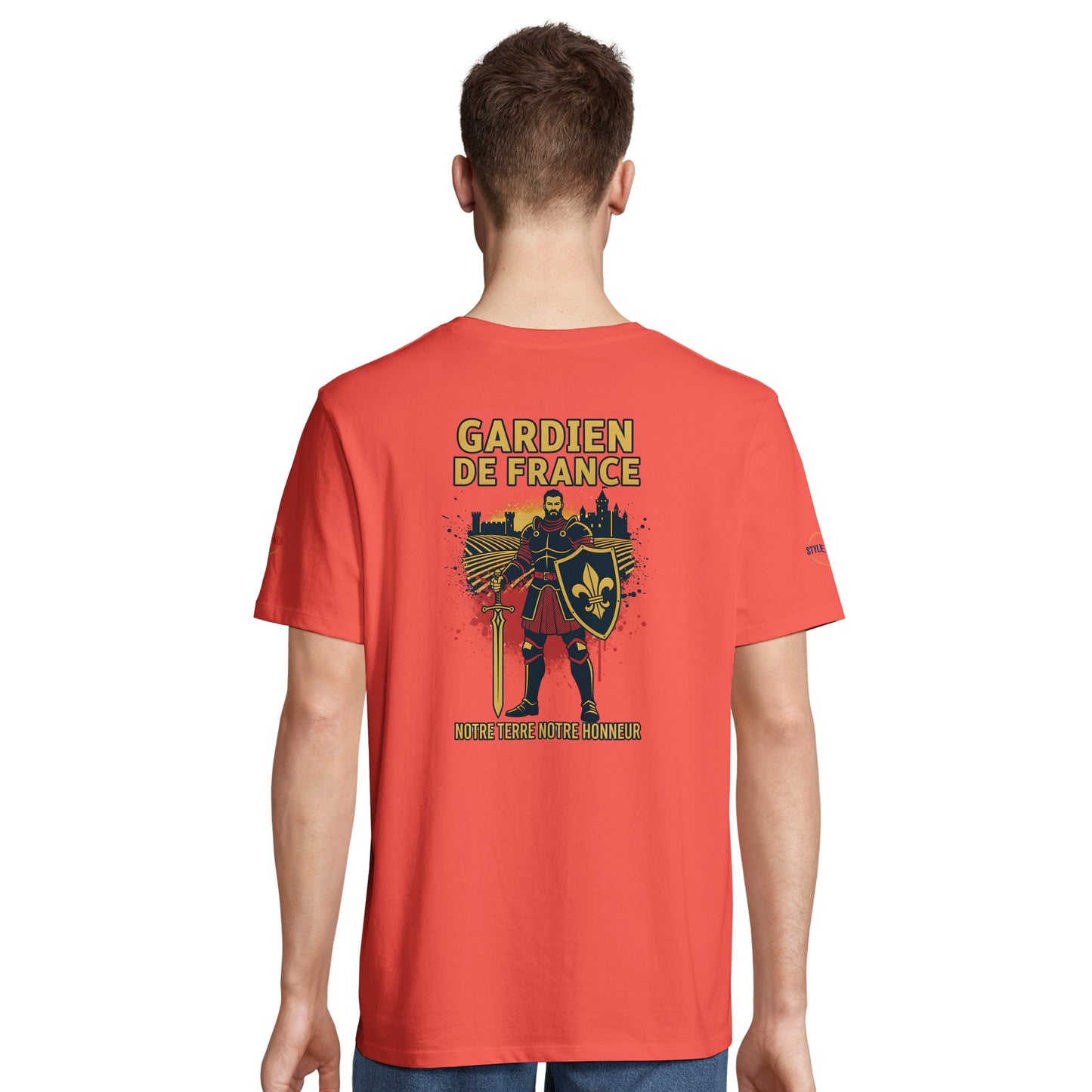 T-shirt Gardien de France pour Homme - Coton Bio Premium