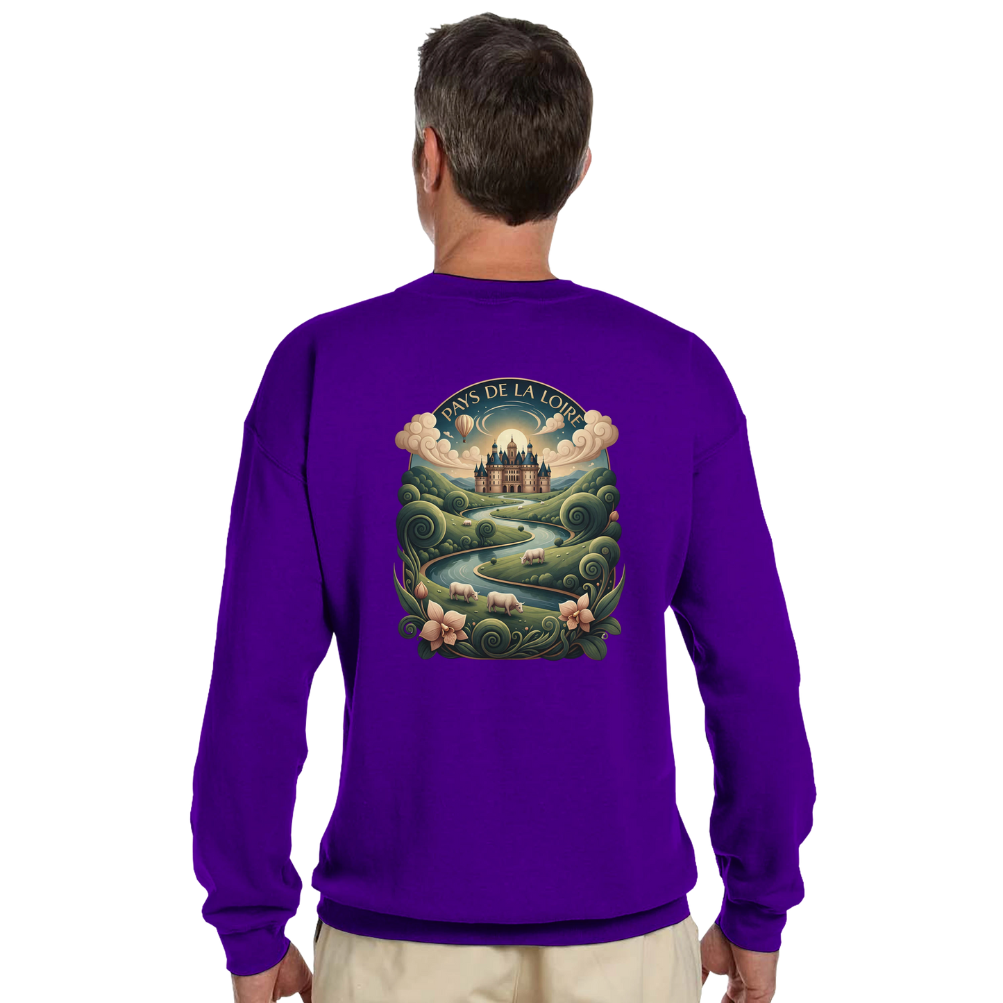 Sweat-shirt Unisexe Pays de la Loire – Confort Premium et Coupe Classique