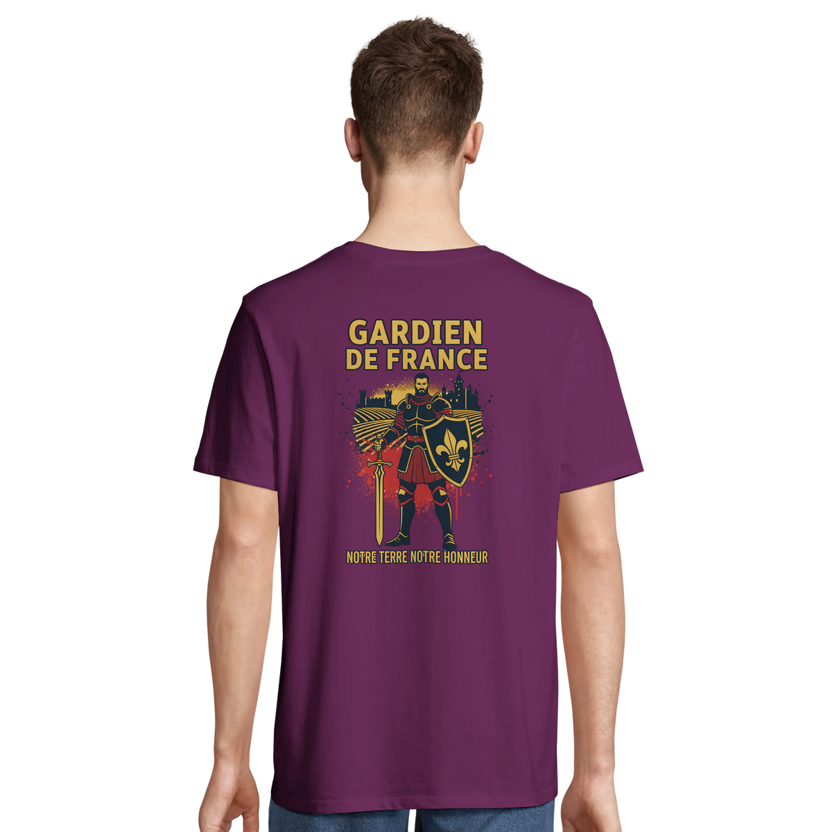 T-Shirt für Herren Frankreich Torwart Baumwolle in Bio-Umstellung | SOL'S Legend 03981
