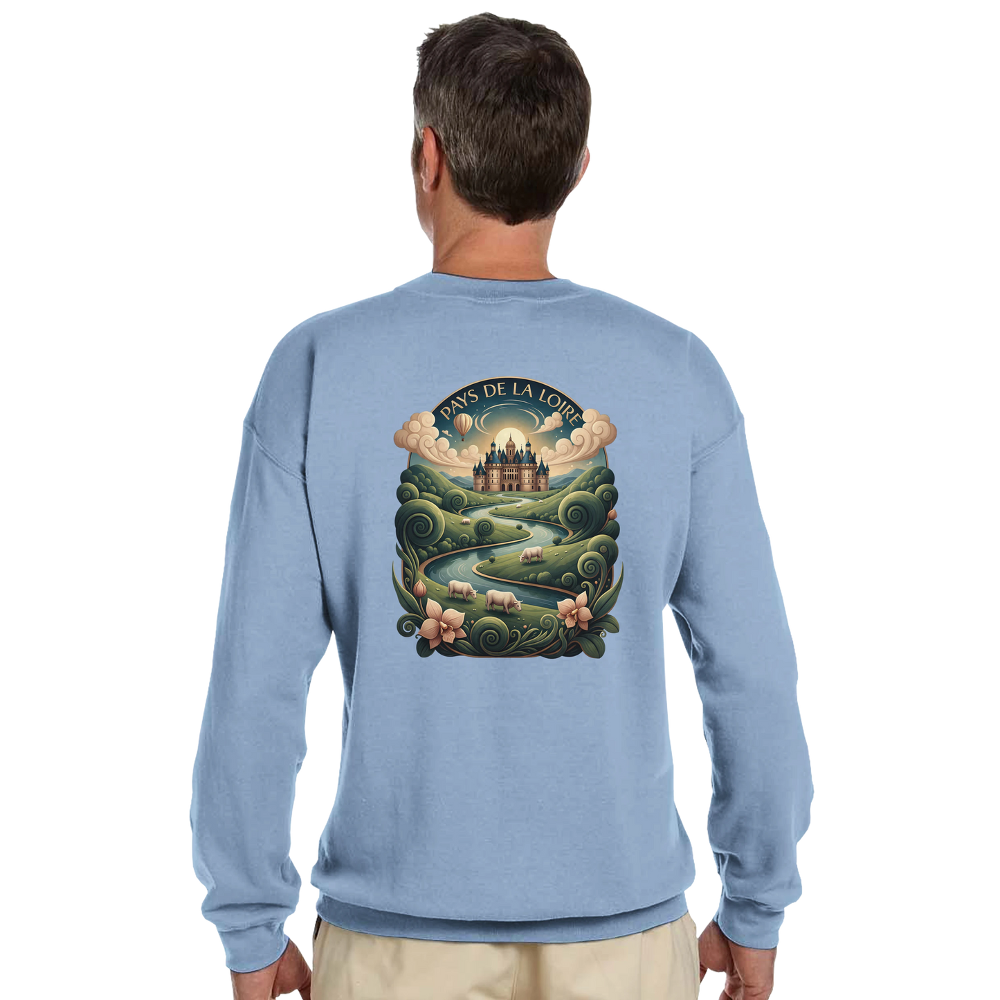 Sweat-shirt Unisexe Pays de la Loire – Confort Premium et Coupe Classique
