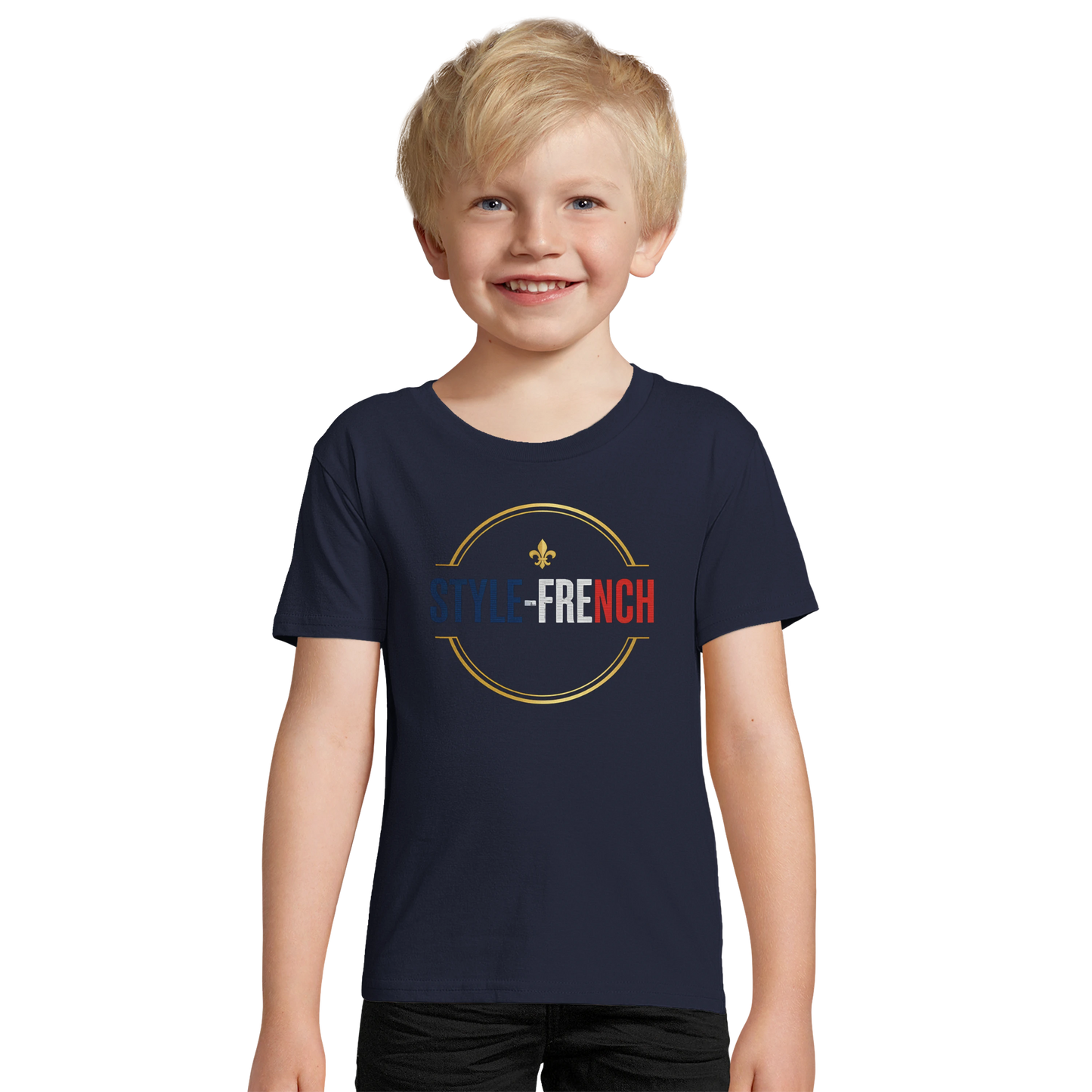 T-shirt Garçon Rock'n Français – Coton Bio Confortable