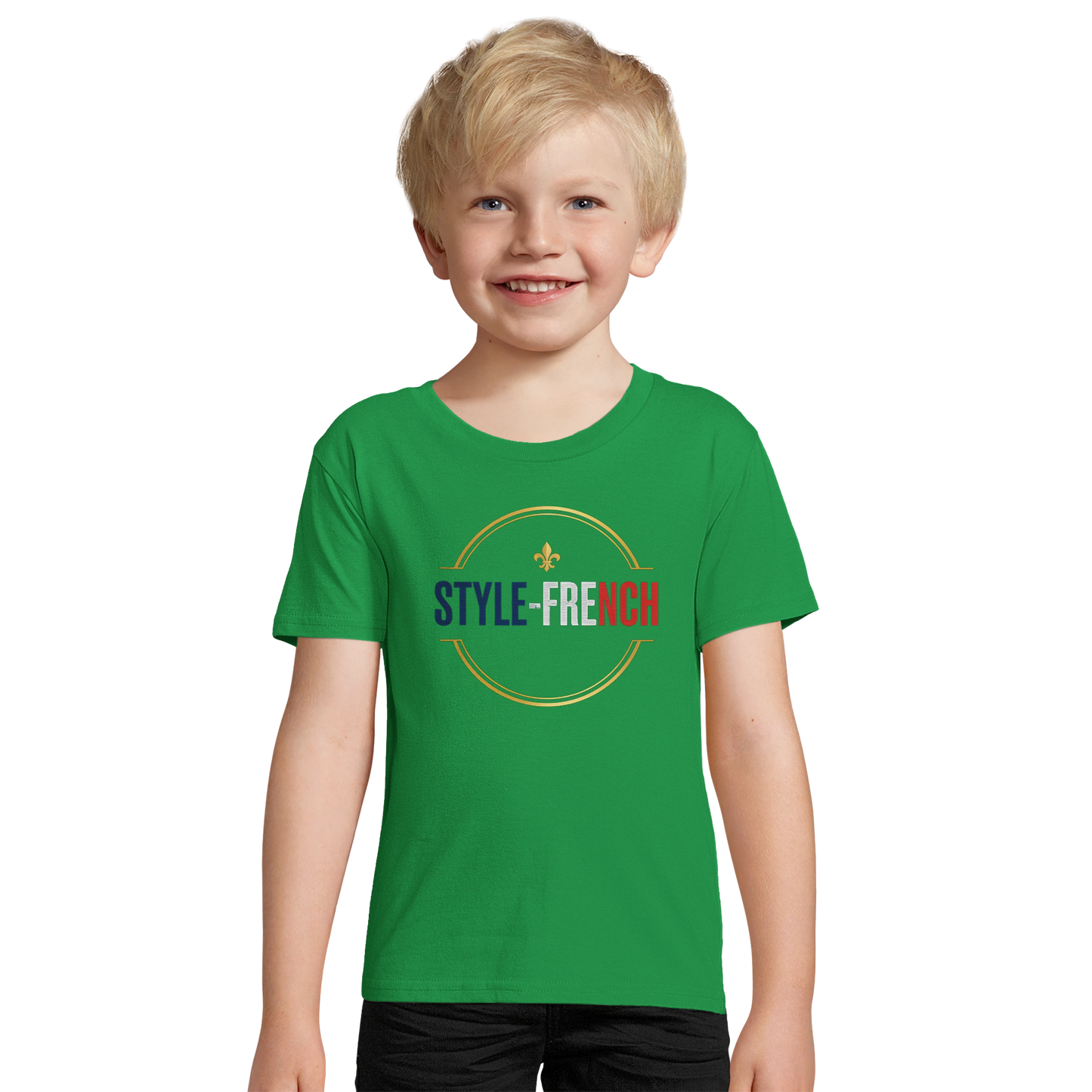 T-shirt Enfant Petit Artiste de France – 100% Coton Bio