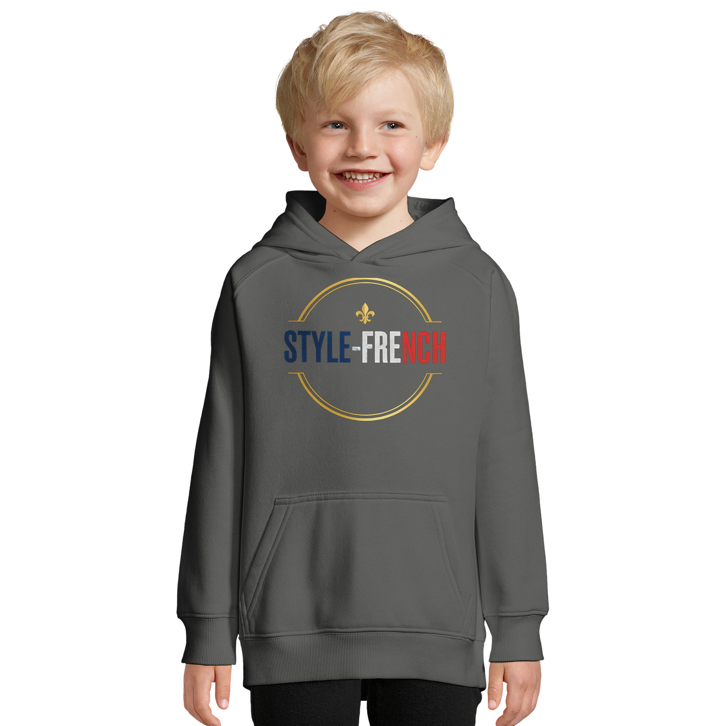 Sweat à Capuche Enfant Petit Explorateur - Coton Bio et Durable