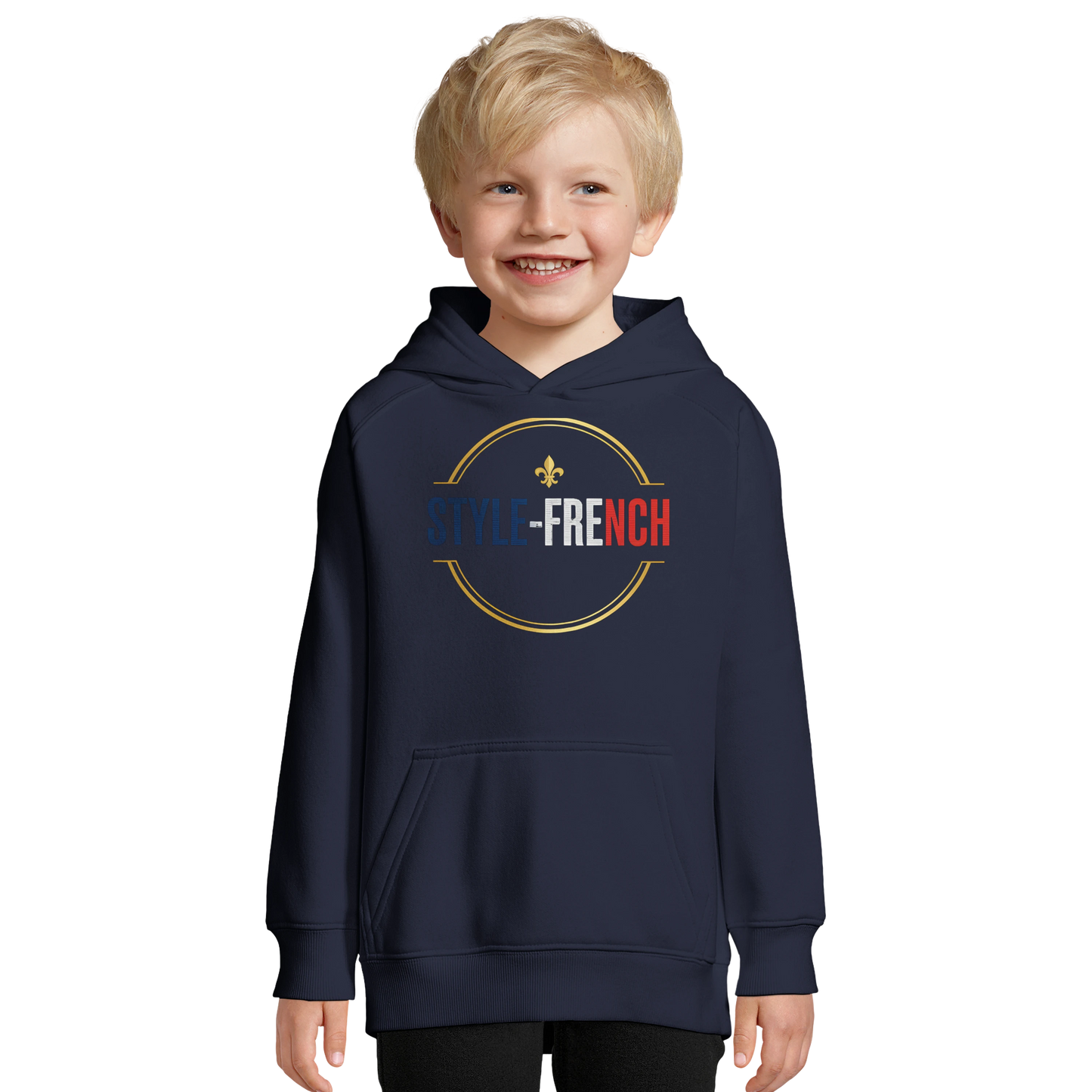 Sweat à Capuche Enfant Petit Explorateur - Coton Bio et Durable