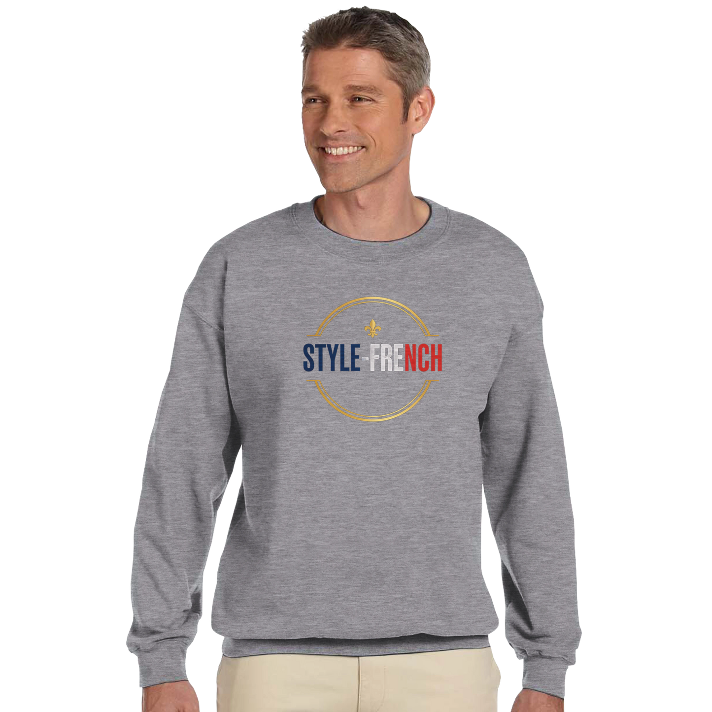 Sweat-shirt Unisexe Haut de France - Confort Premium et Design Classique