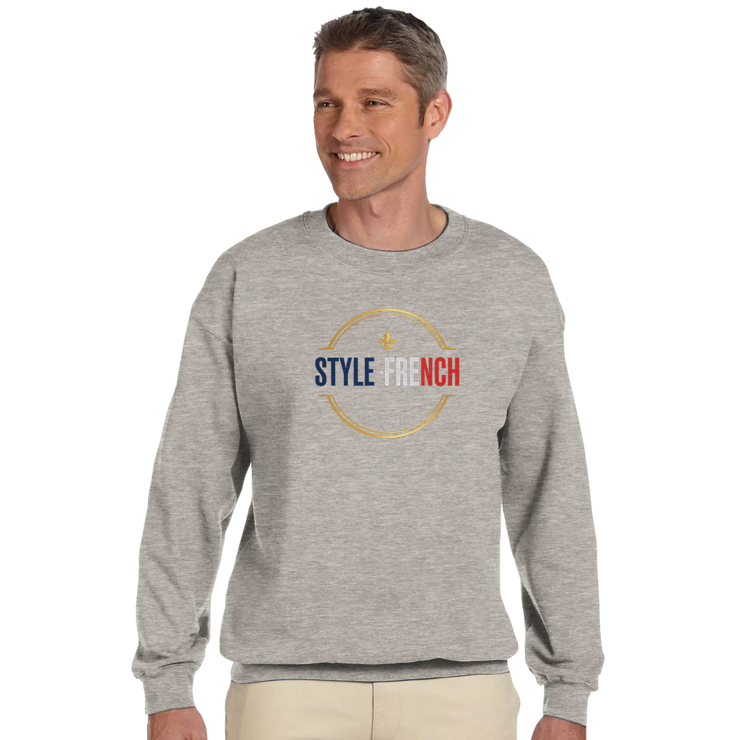 Sweat-shirt Unisexe Île-de-France – Confort Premium et Coupe Classique