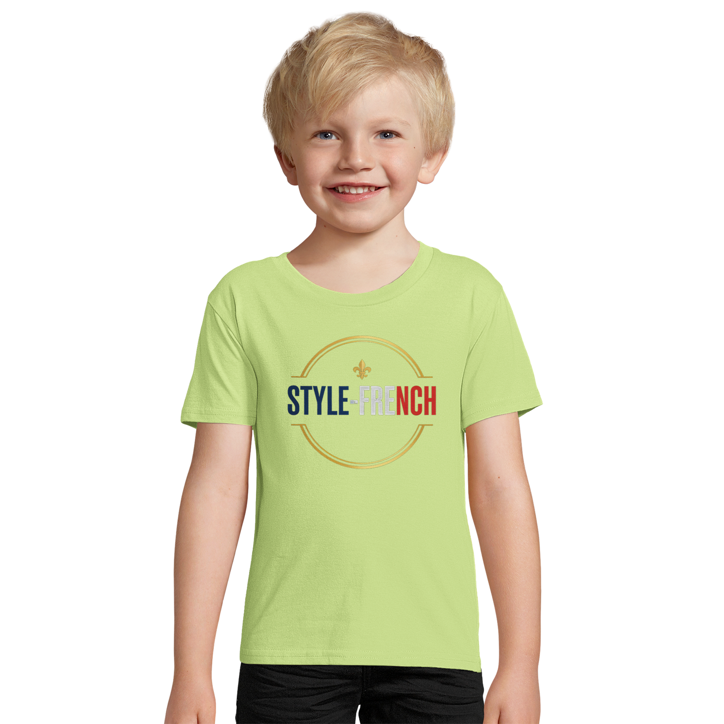 T-shirt Garçon Petit Patriote - Coton Bio Premium