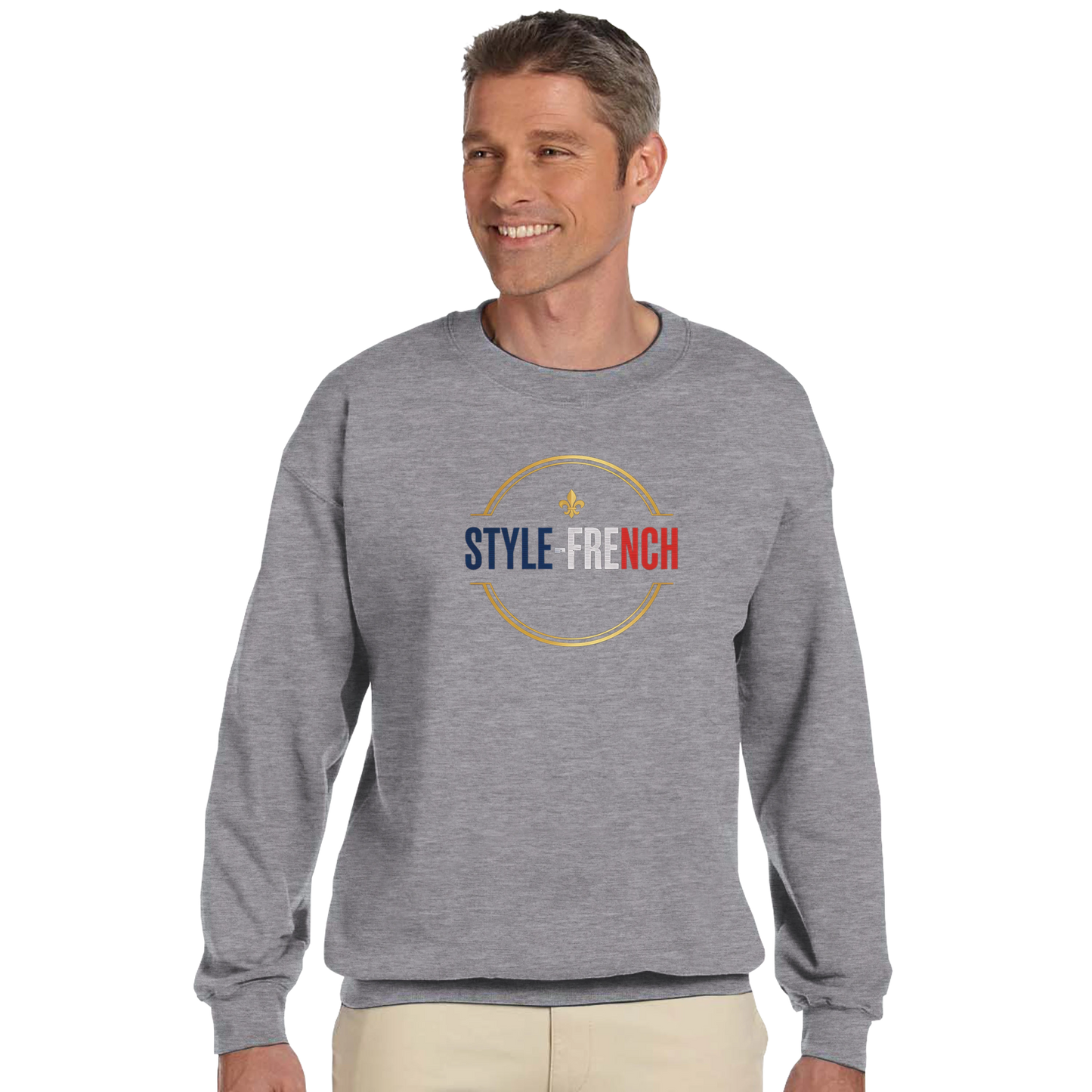 Sweat-shirt Unisexe Île-de-France – Confort Premium et Coupe Classique
