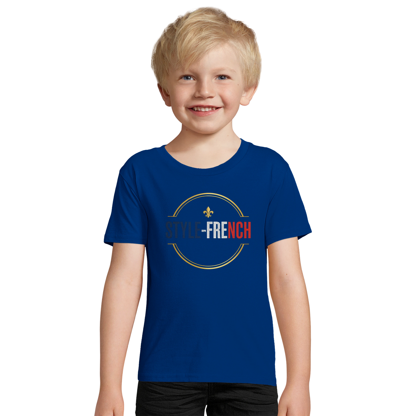 T-shirt Enfant Petit Artiste de France – 100% Coton Bio