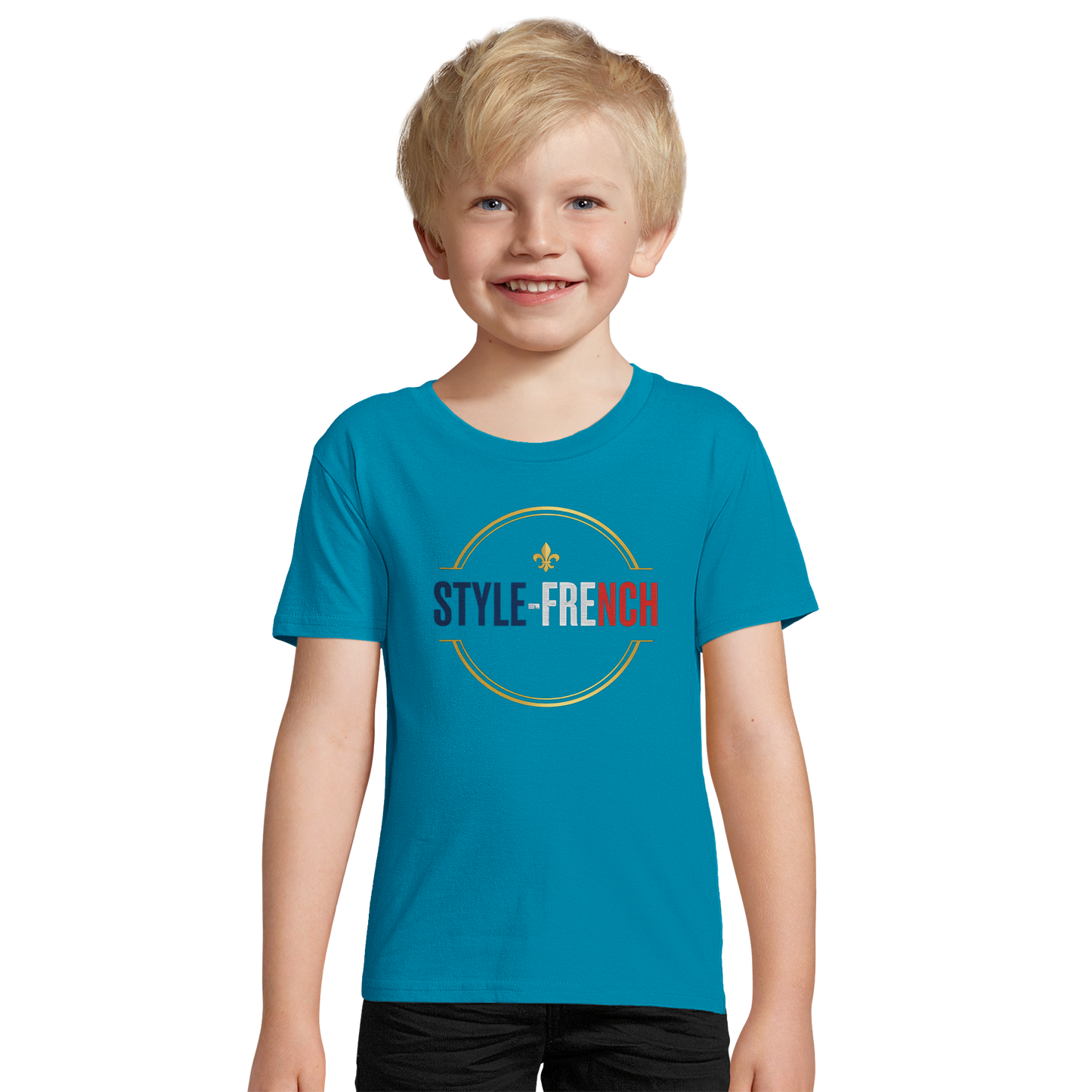 T-shirt Garçon Petit Patriote - Coton Bio Premium