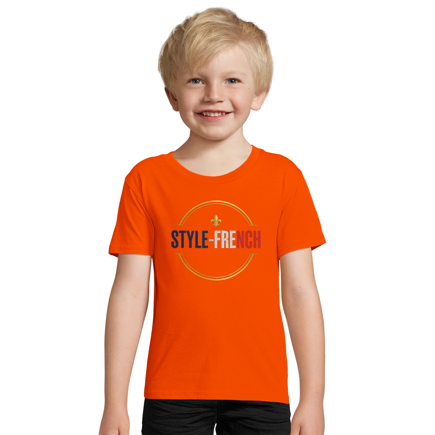 T-shirt Garçon Rock'n Français – Coton Bio Confortable