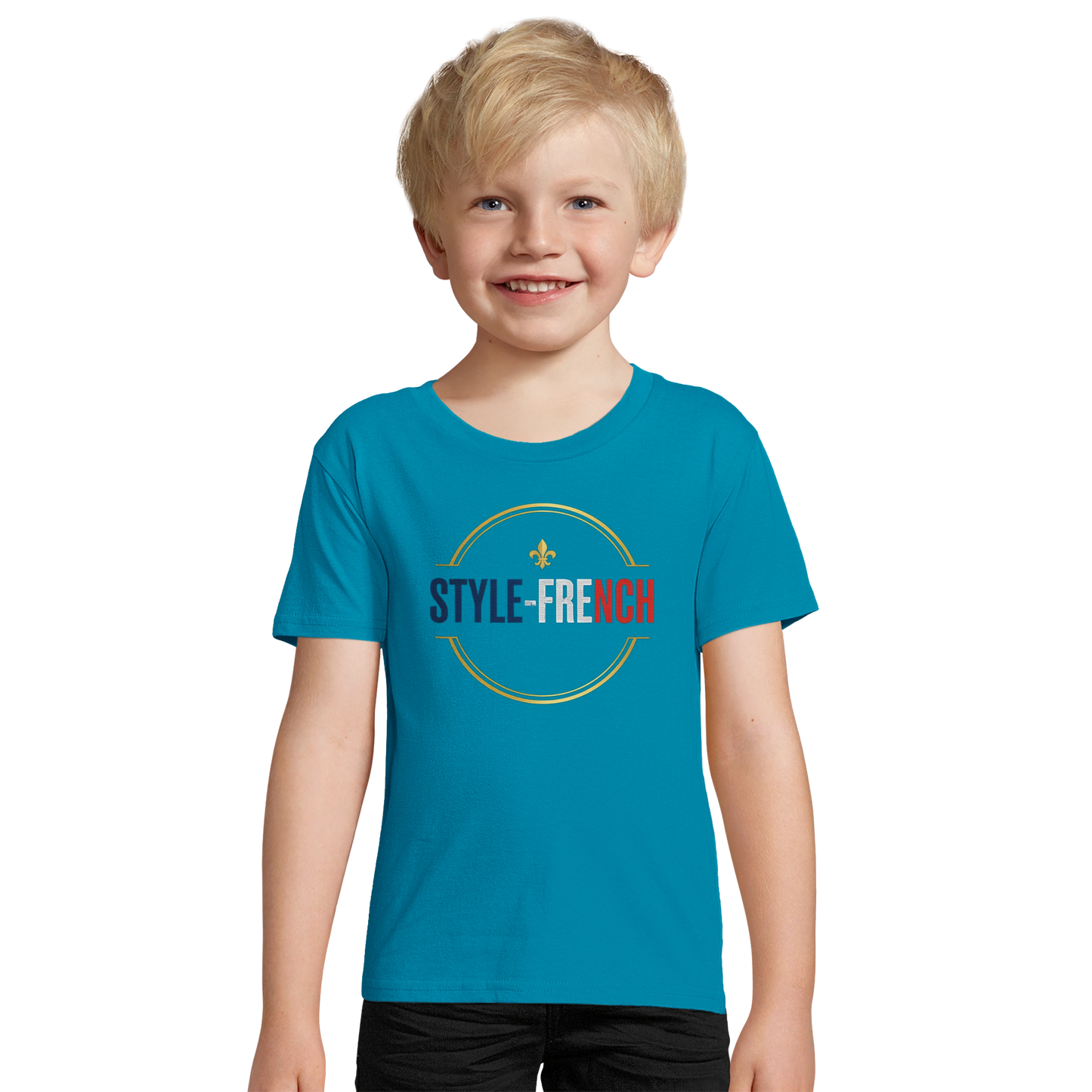 T-shirt Garçon Rock'n Français – Coton Bio Confortable