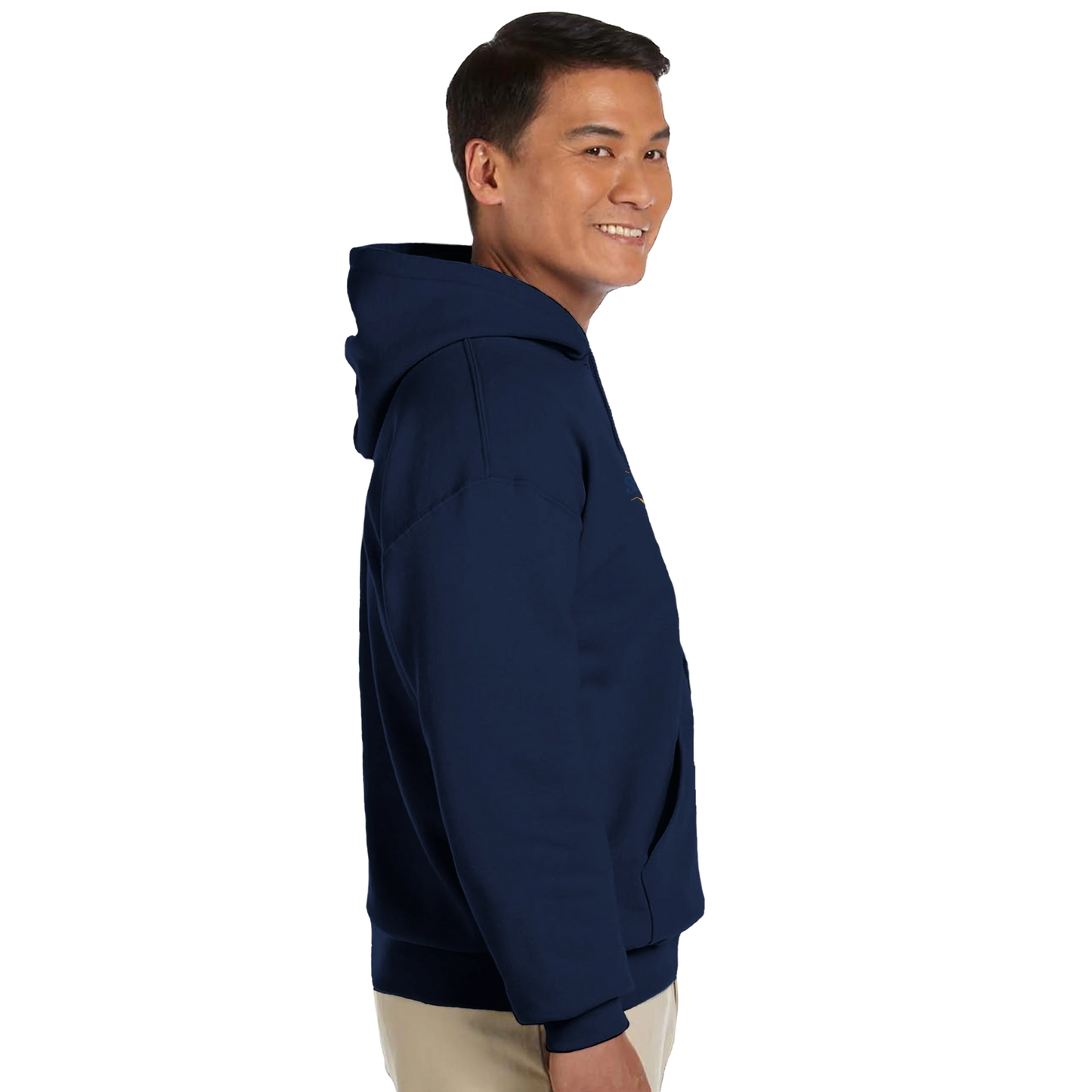 Sweat à capuche homme motif Lion Fort – Hoodie épais et confortable