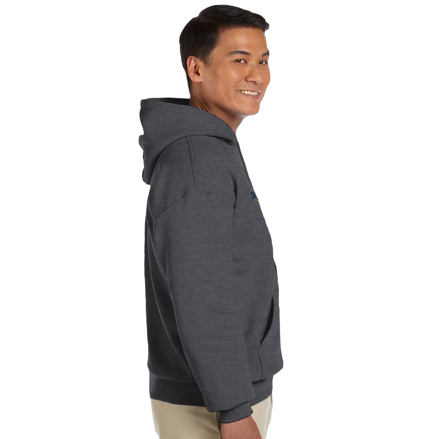 Sweat à capuche homme motif Lion Fort – Hoodie épais et confortable