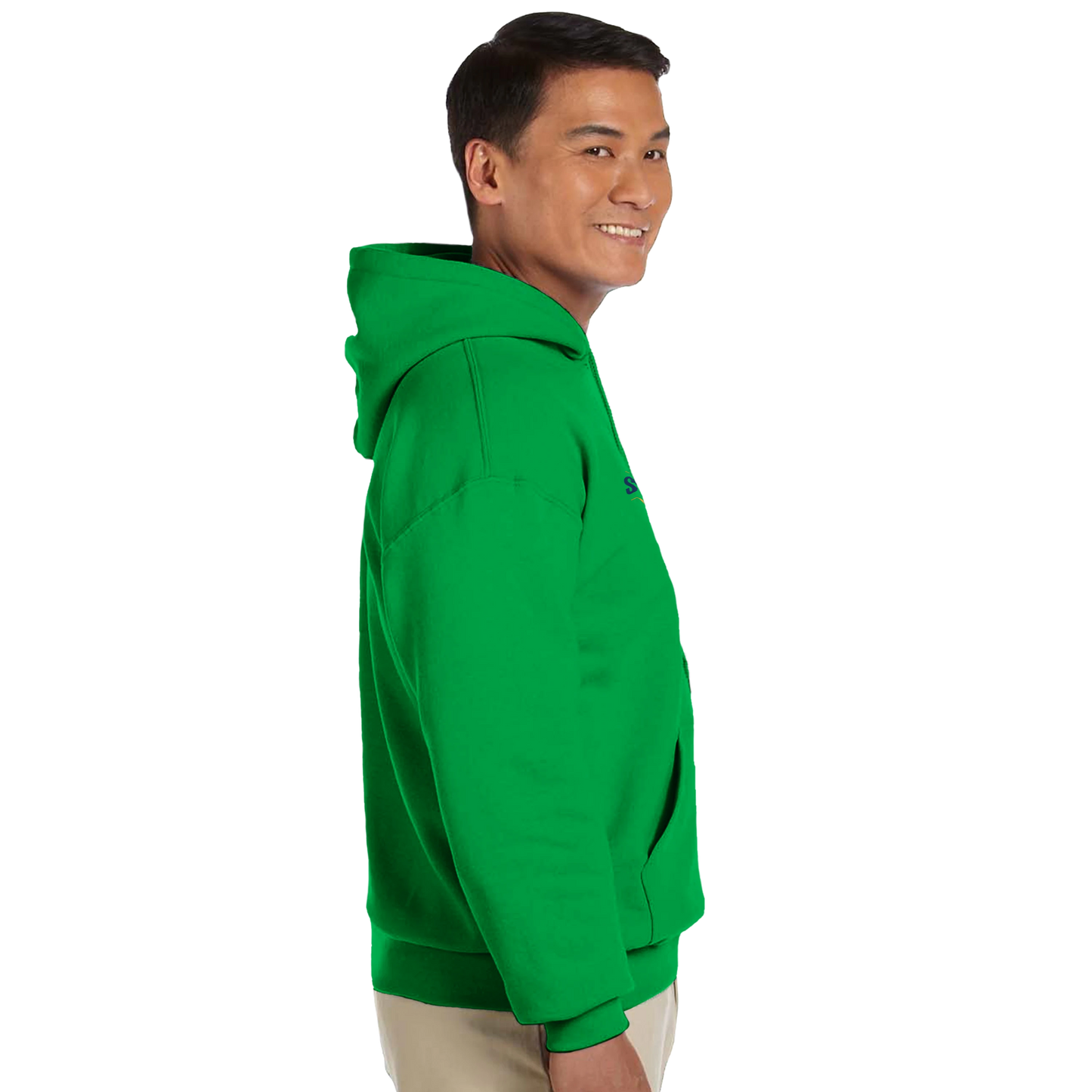 Sweat à capuche homme motif Lion Fort – Hoodie épais et confortable