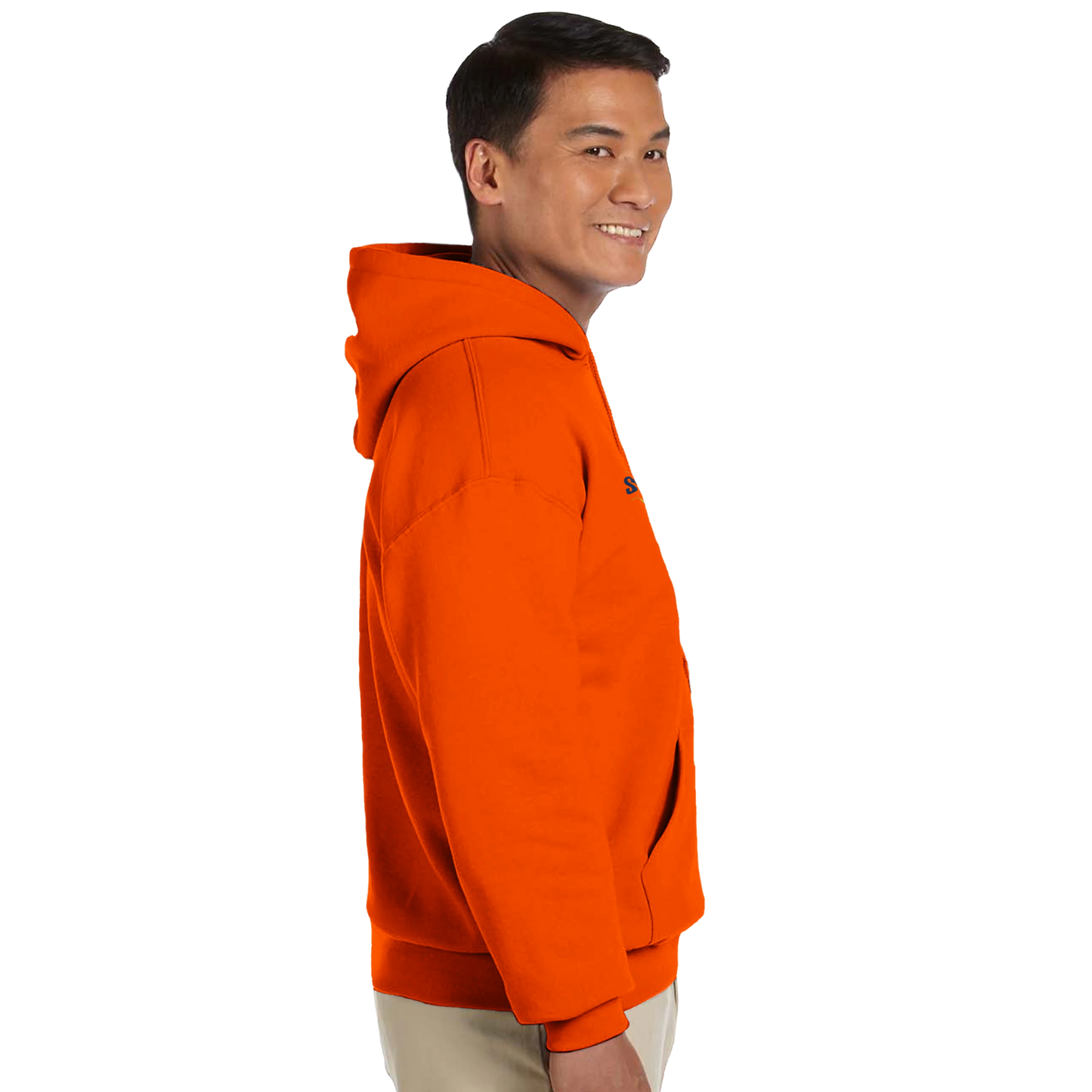 Sweat à capuche homme motif Lion Fort – Hoodie épais et confortable