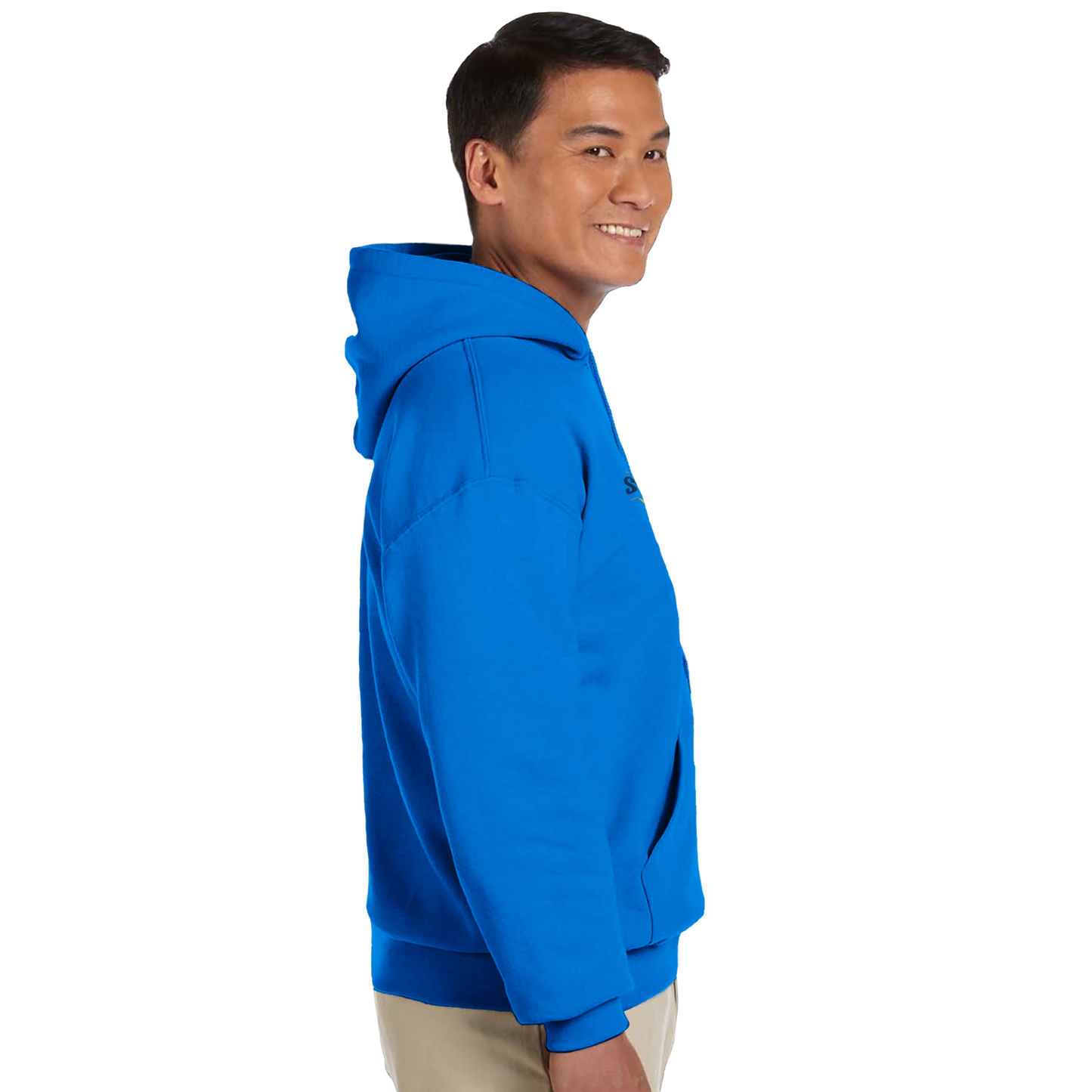 Sweat à capuche homme motif Lion Fort – Hoodie épais et confortable