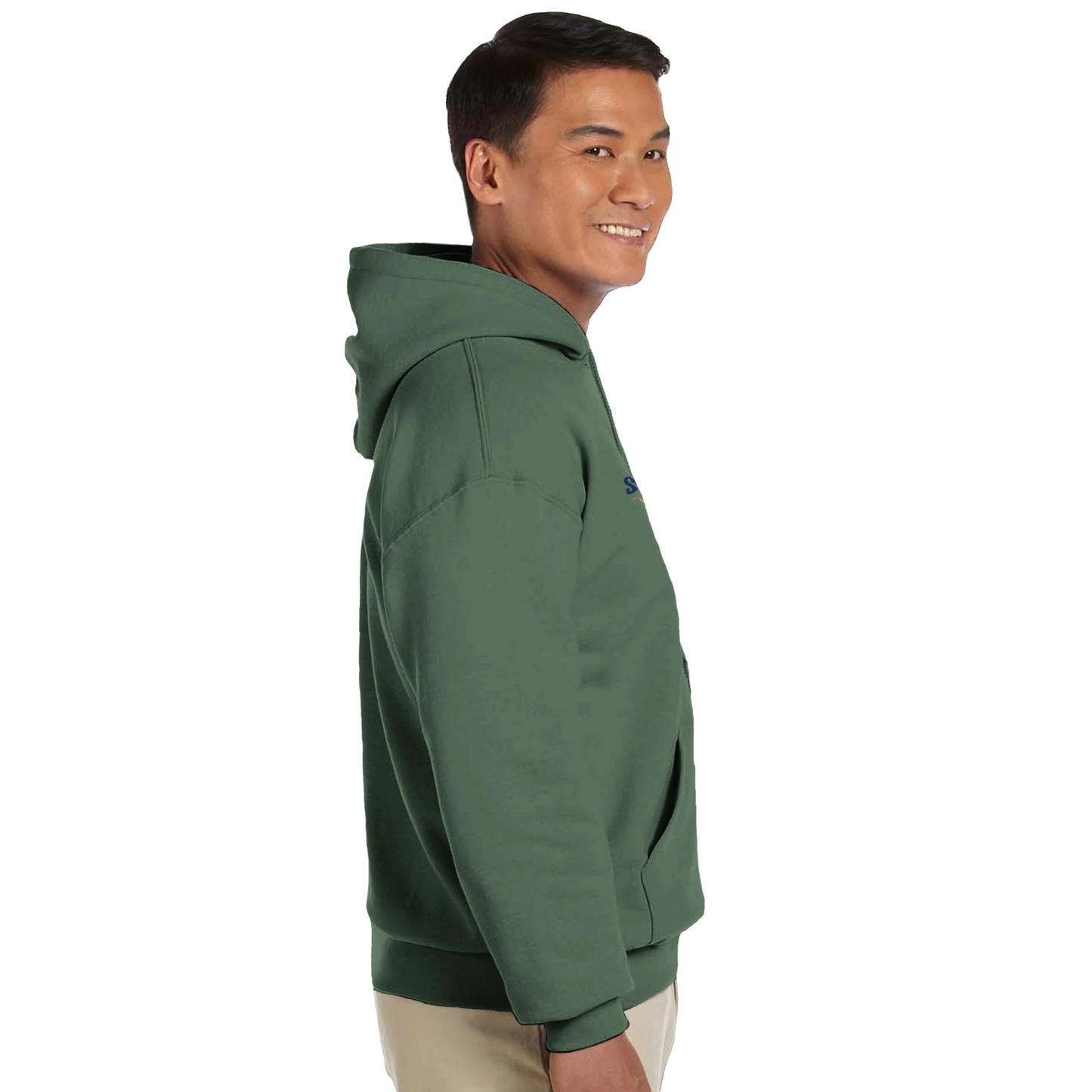 Sweat à capuche homme motif Lion Fort – Hoodie épais et confortable