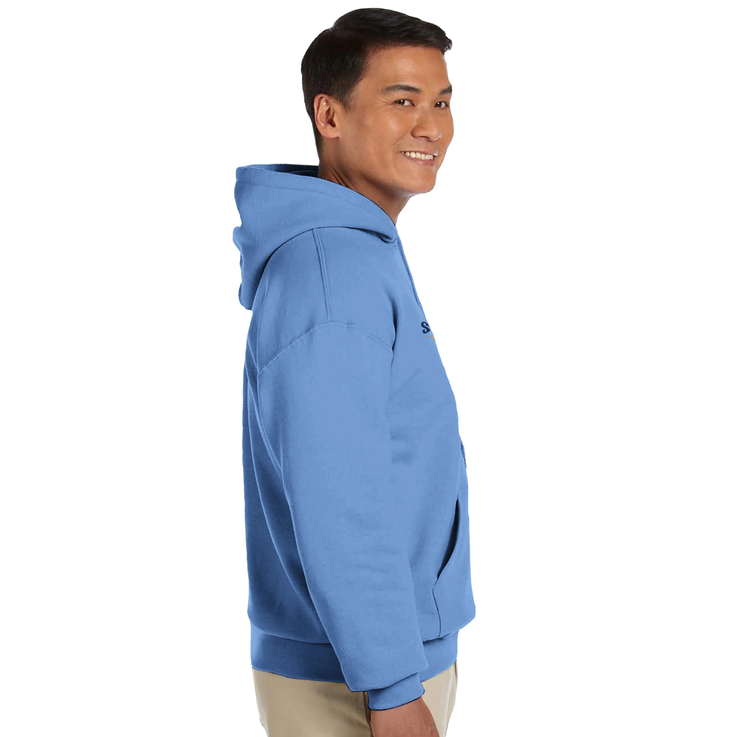 Sweat à capuche homme motif Lion Fort – Hoodie épais et confortable