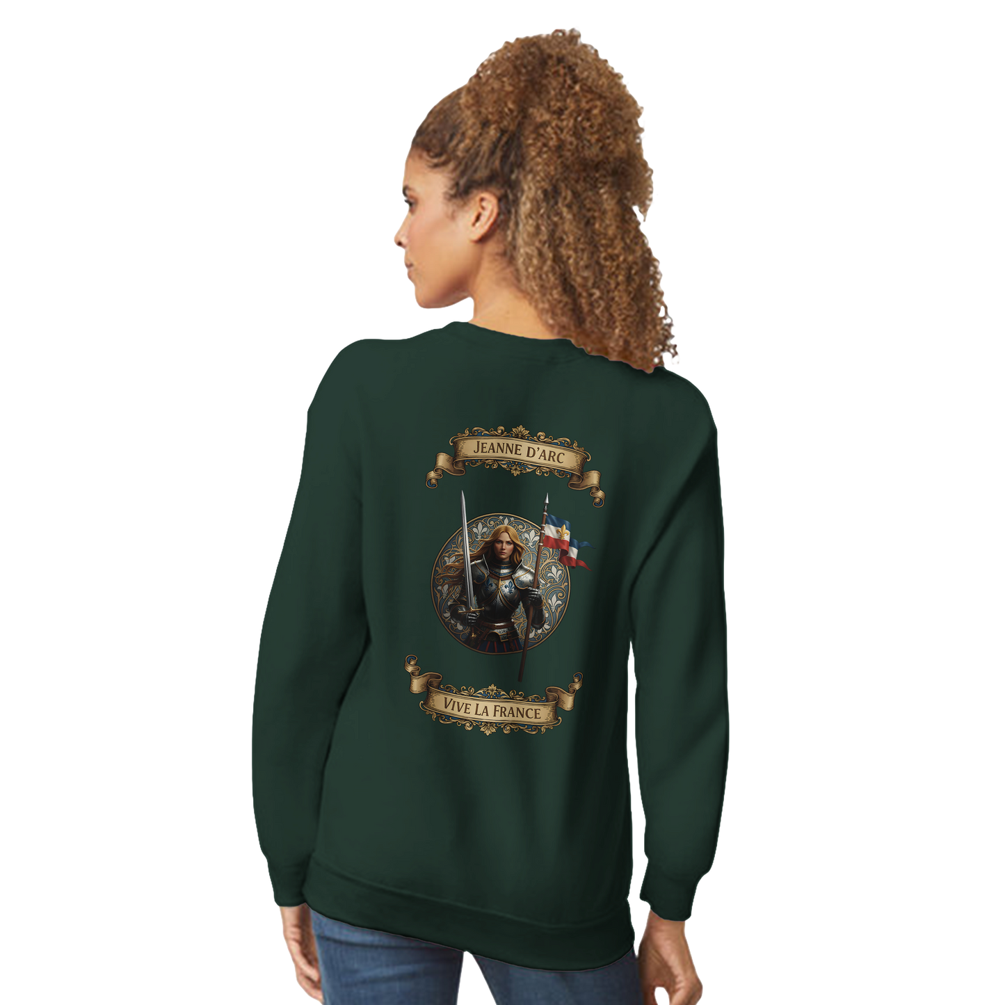 Sweat-shirt Femme Jeanne d’Arc – Confort et Style Historique