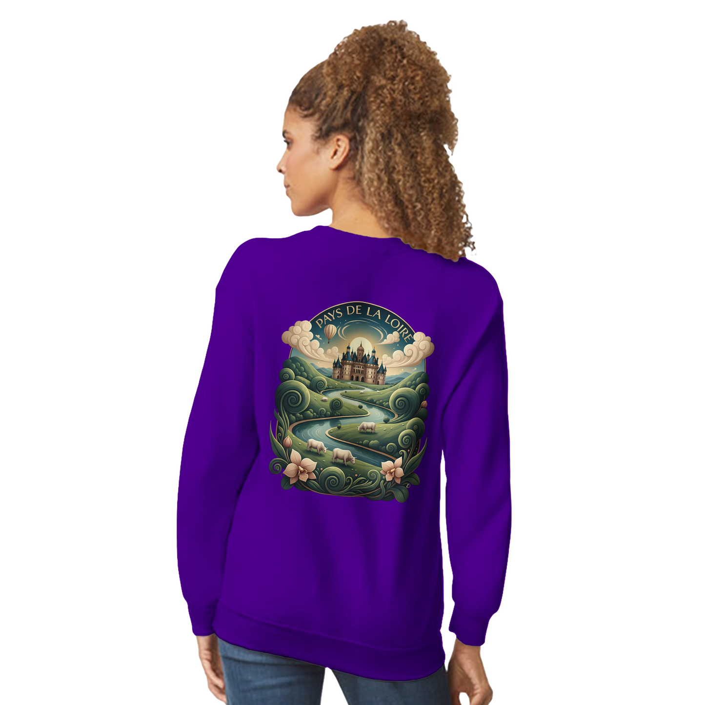 Sweat-shirt Unisexe Pays de la Loire – Confort Premium et Coupe Classique