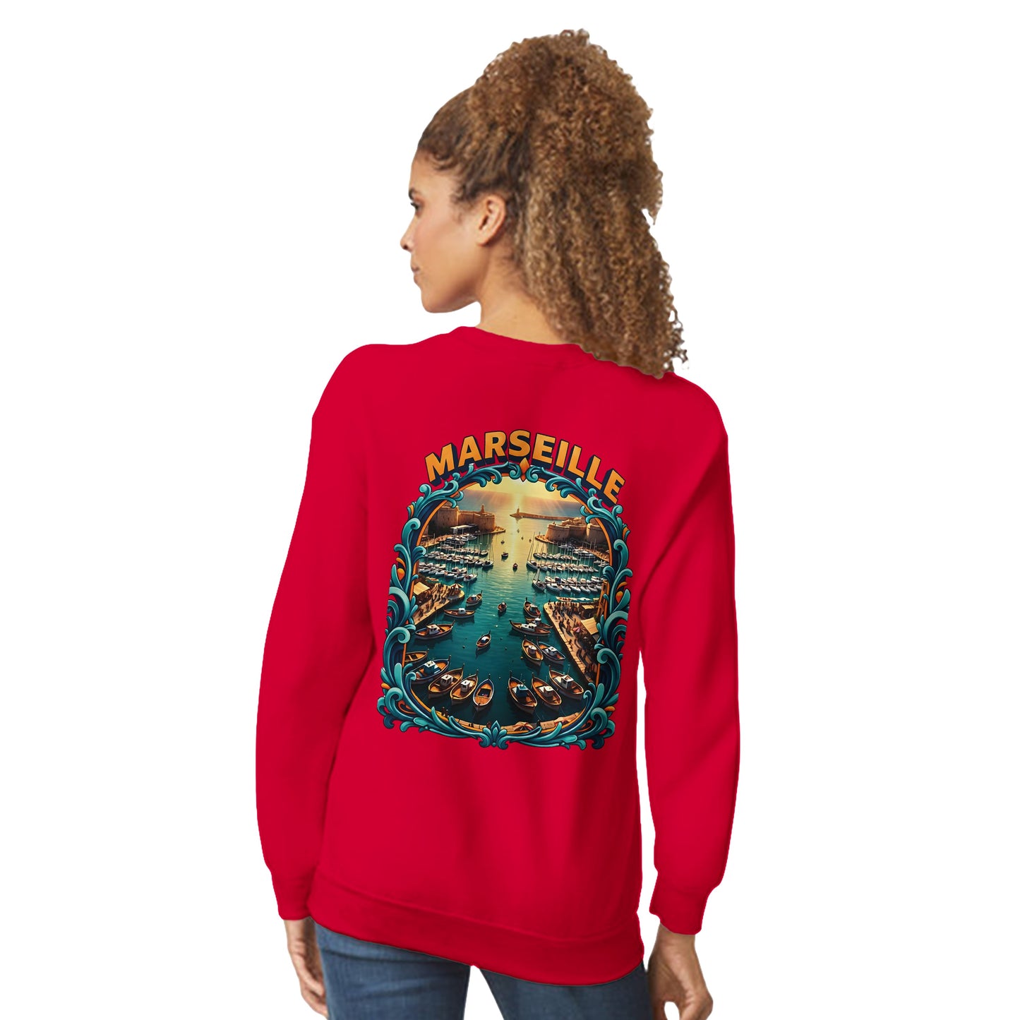 Sweat-shirt Unisexe Marseille - Confort Premium et Style Urbain