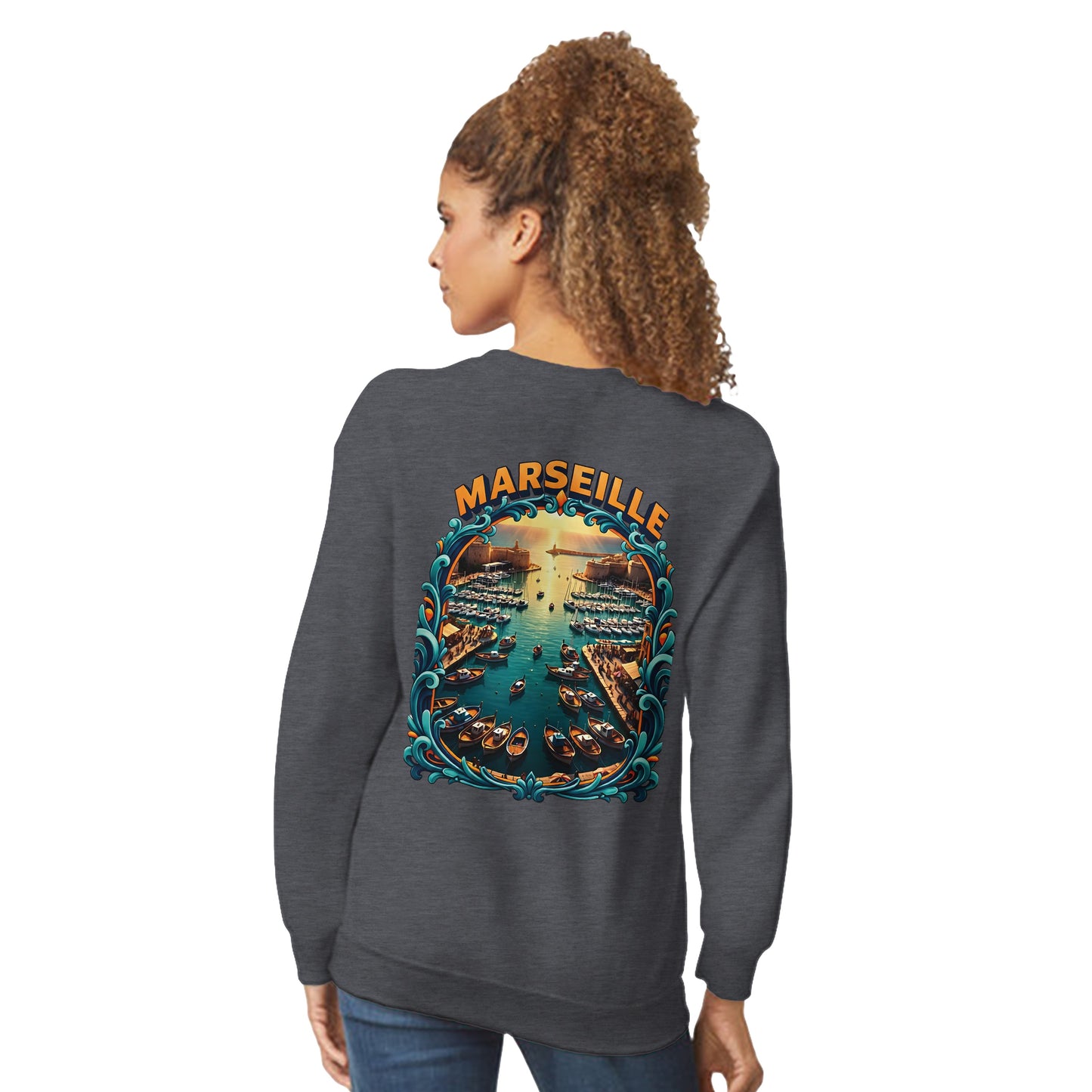 Sweat-shirt Unisexe Marseille - Confort Premium et Style Urbain