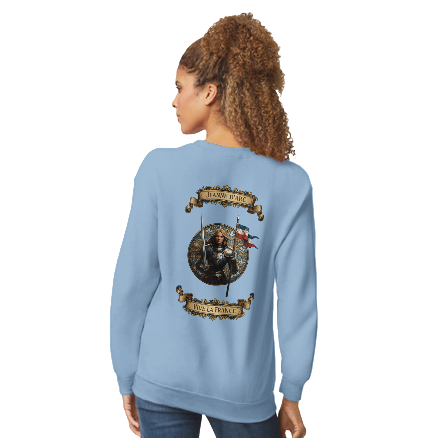 Sweat-shirt Femme Jeanne d’Arc – Confort et Style Historique