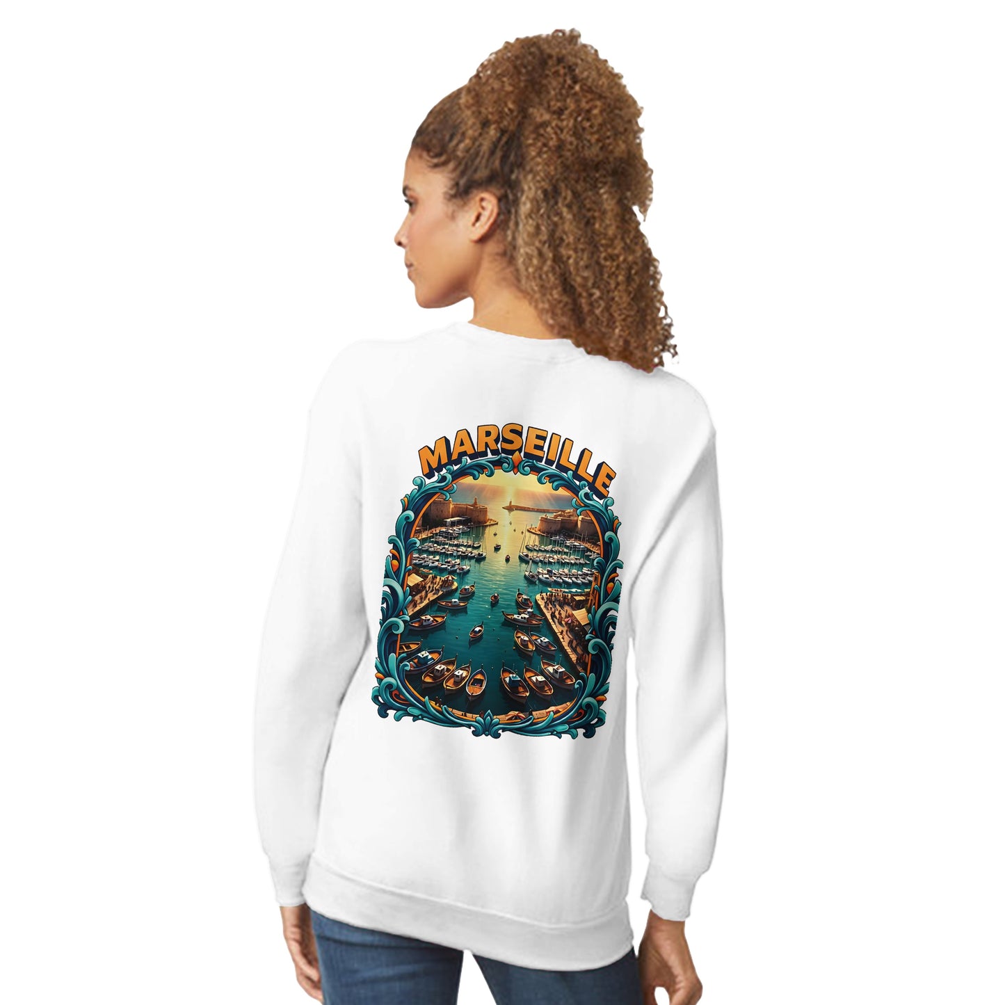 Sweat-shirt Unisexe Marseille - Confort Premium et Style Urbain