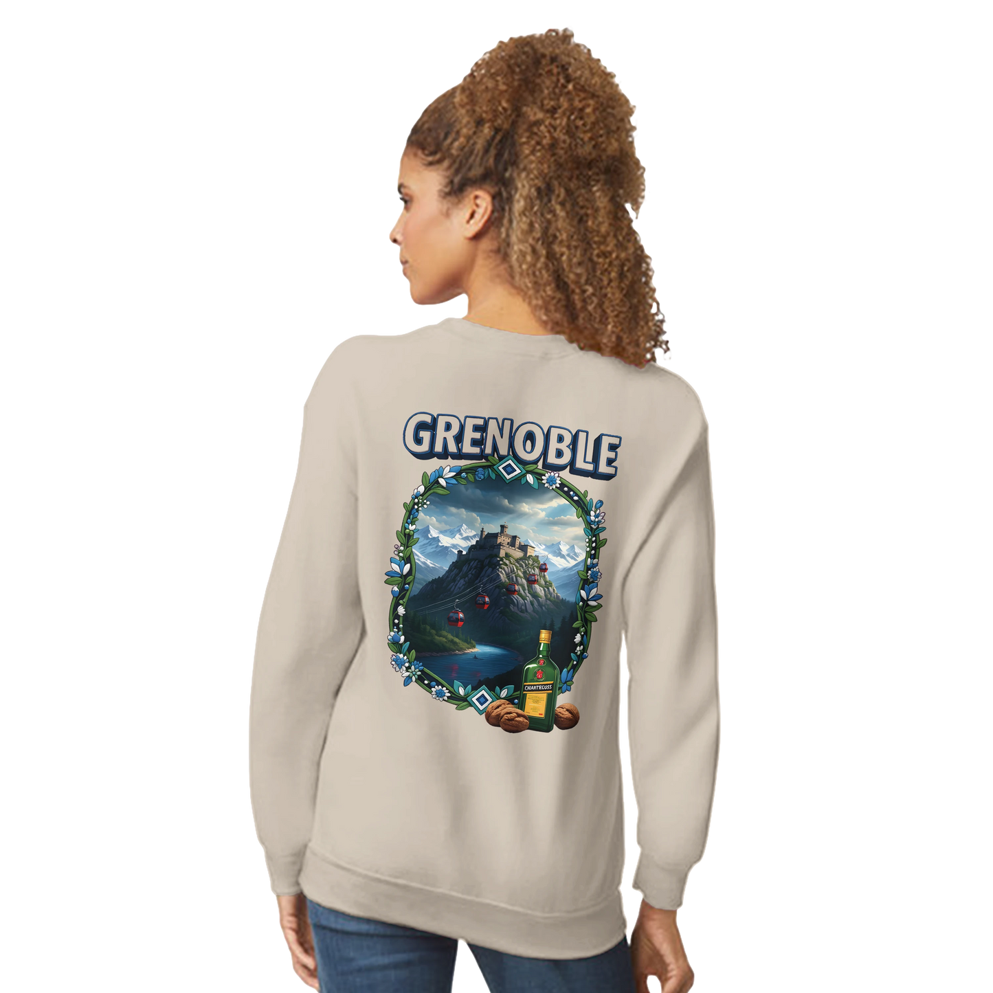 Sweat-shirt unisexe Grenoble – Style urbain premium